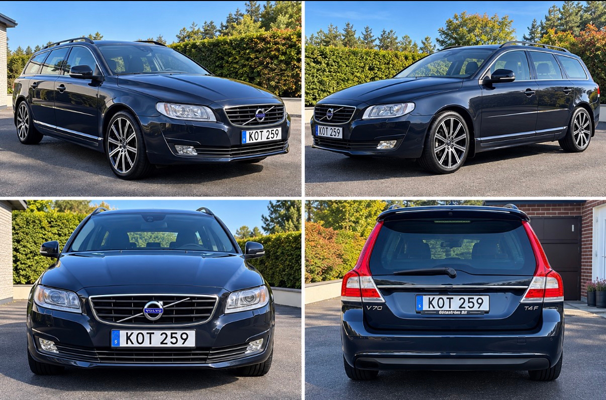 Volvo V70 T4F Manuell 2015, bild 2/3