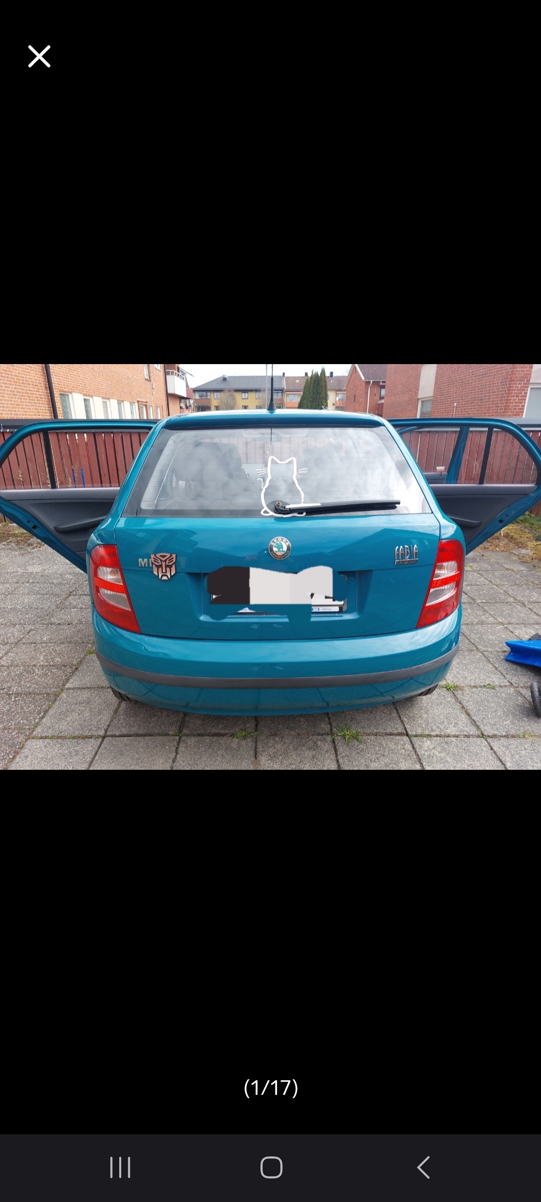 Skoda Fabia 1.4 MPI Manuell 2002, bild 2/6