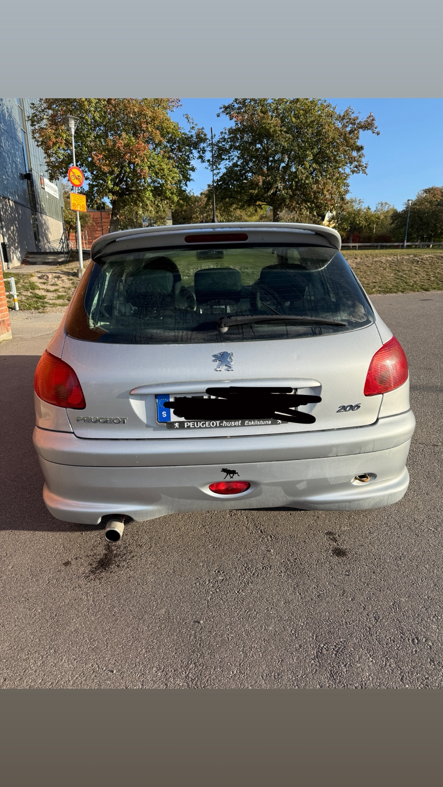 Peugeot 206 3-dörrar 1.6 Manuell 2004, bild 6/10