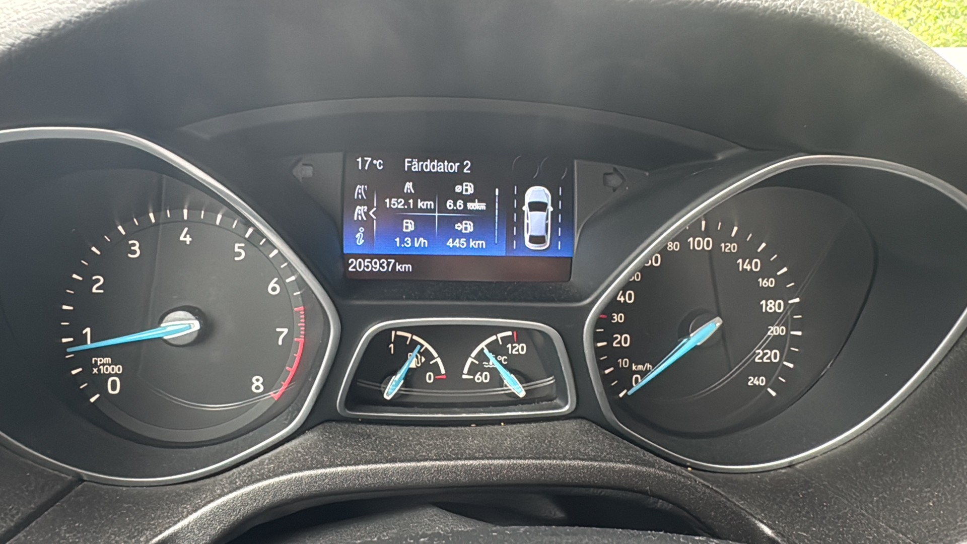 Ford Focus Kombi 1.0 EcoBoost Manuell 2016, kuva 4/7