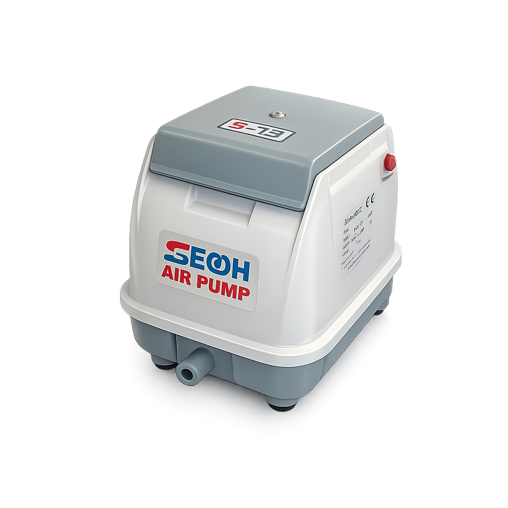 Secoh EL-S-60 kompressor till minireningsverk