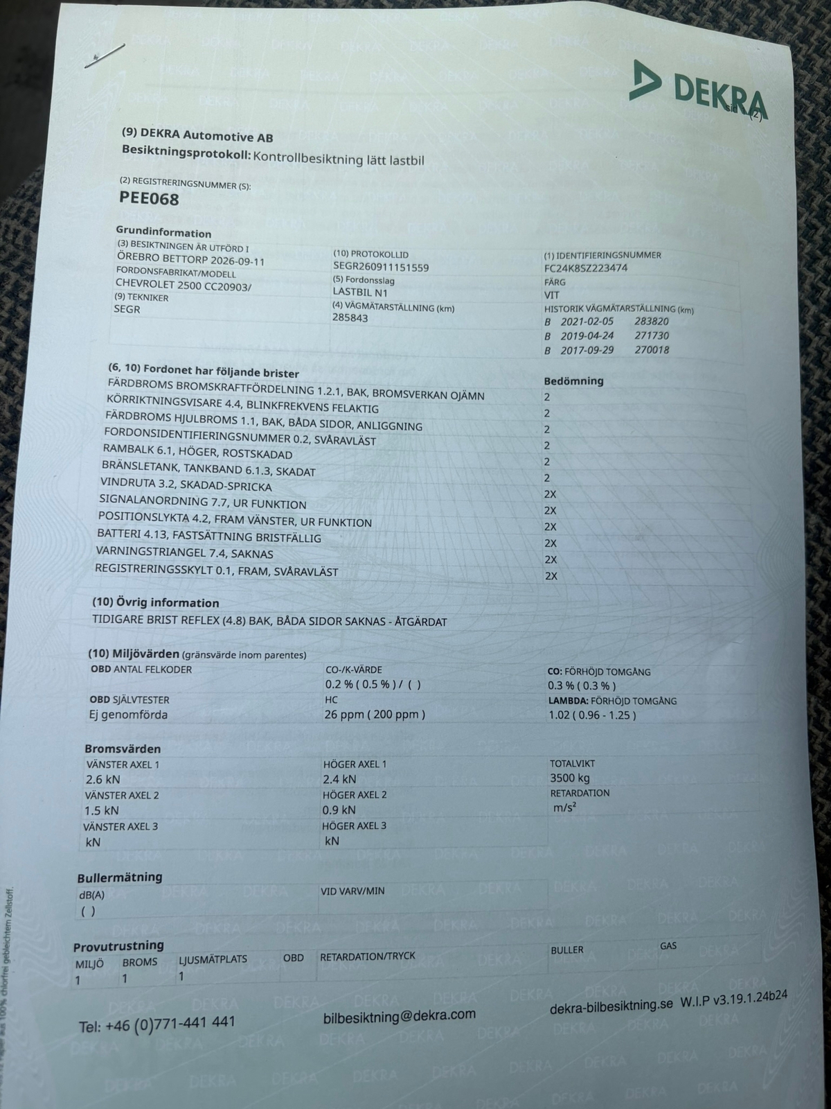 Chevrolet C2500 1995, bild 4/5