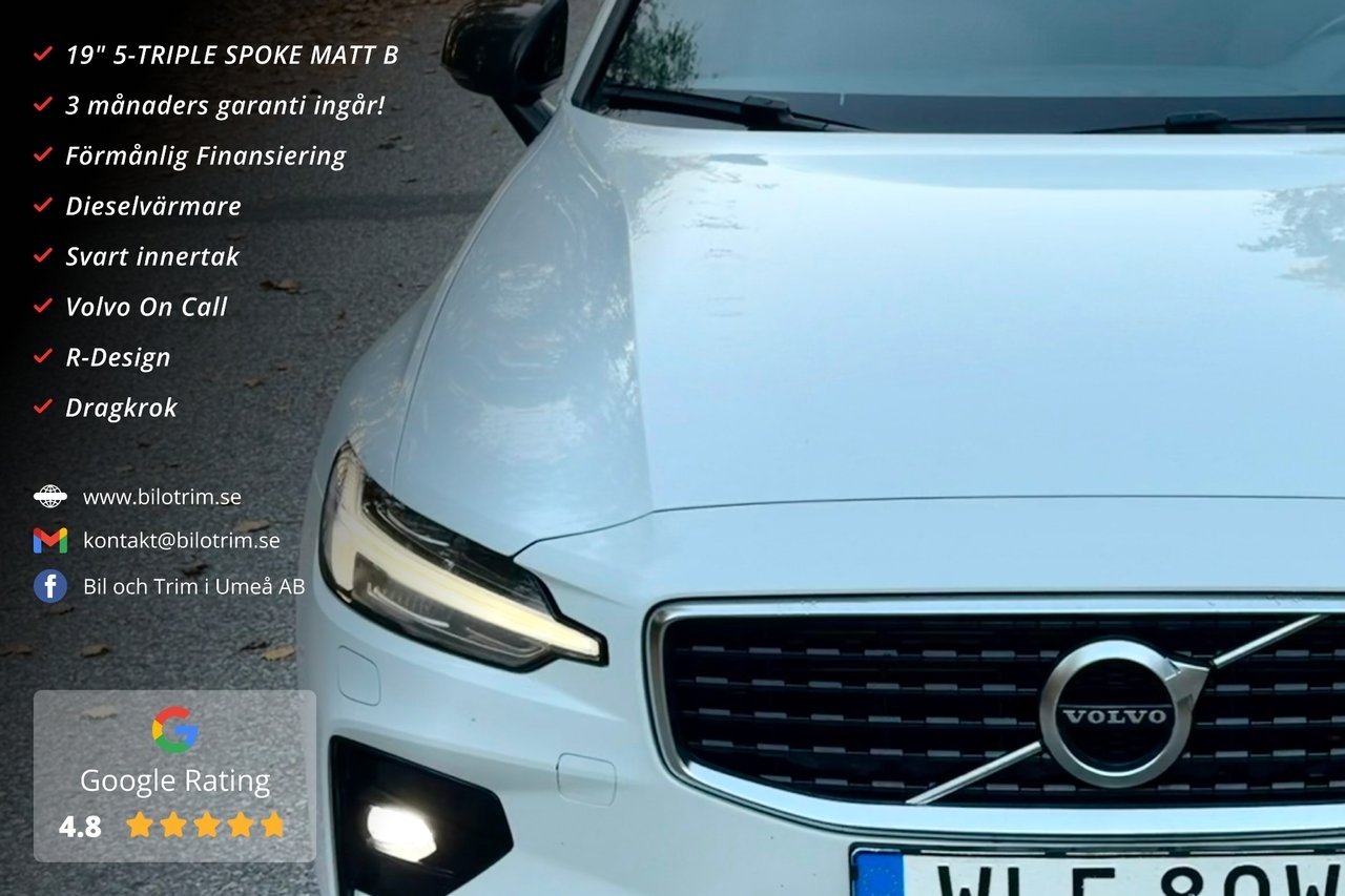Volvo V60 D4 AWD Geartronic R-Design 2020, bild 5/10