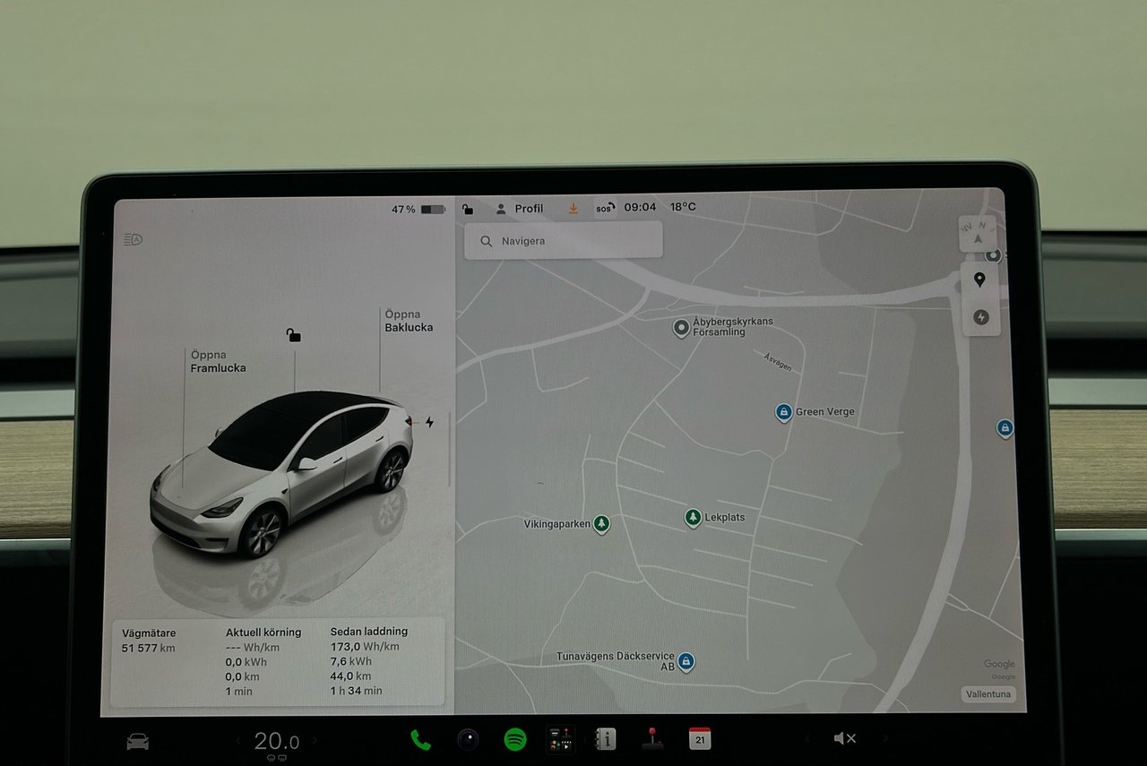 Tesla Model Y Long Range AWD 514hk Drag 2023, bild 7/10