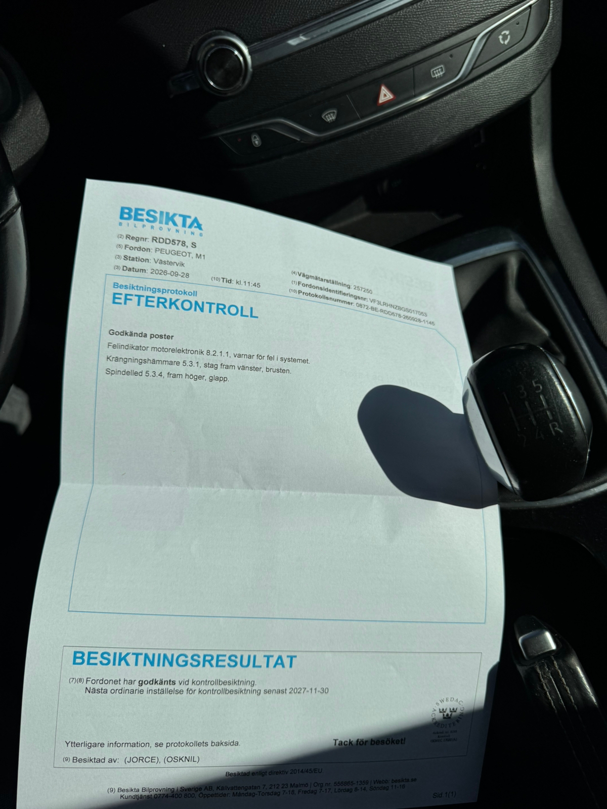 Peugeot 308 SW 1.2 PureTech 110 Manuell 2016, kuva 5/6