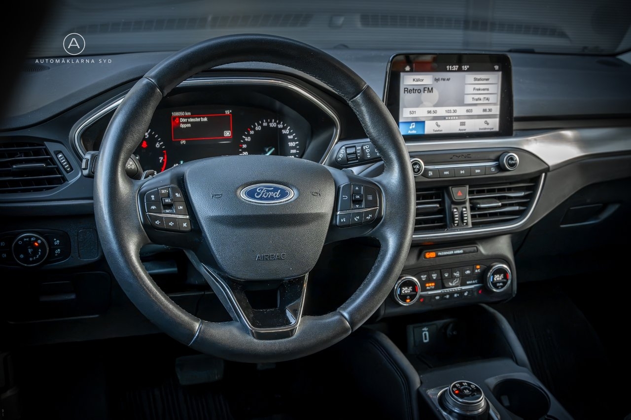 Ford Focus 1.0 EcoBoost Titanium 125hk 2019, bild 7/10