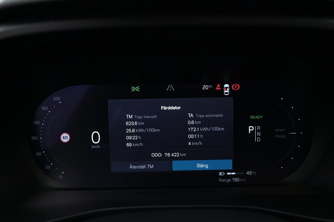 Volvo XC40 Recharge Twin Plus Drag 2023, bild 7/10