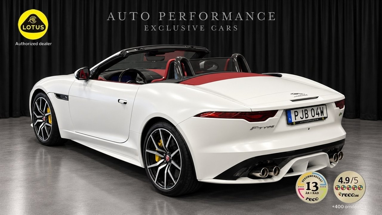 Jaguar F-Type R Cab V8 575hk Se Spec 2023, bild 4/10