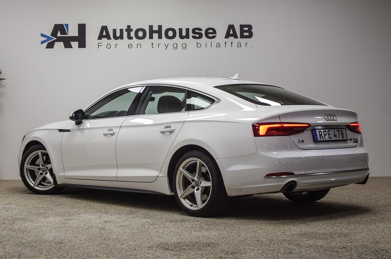 Audi A5 Sportback 45 TFSI quattro 245HK 2019, bild 2/10