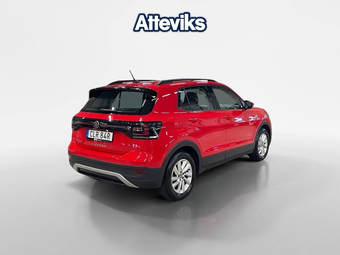 Volkswagen T-Cross TSI 95hk Pluspaket 2021, bild 3/14