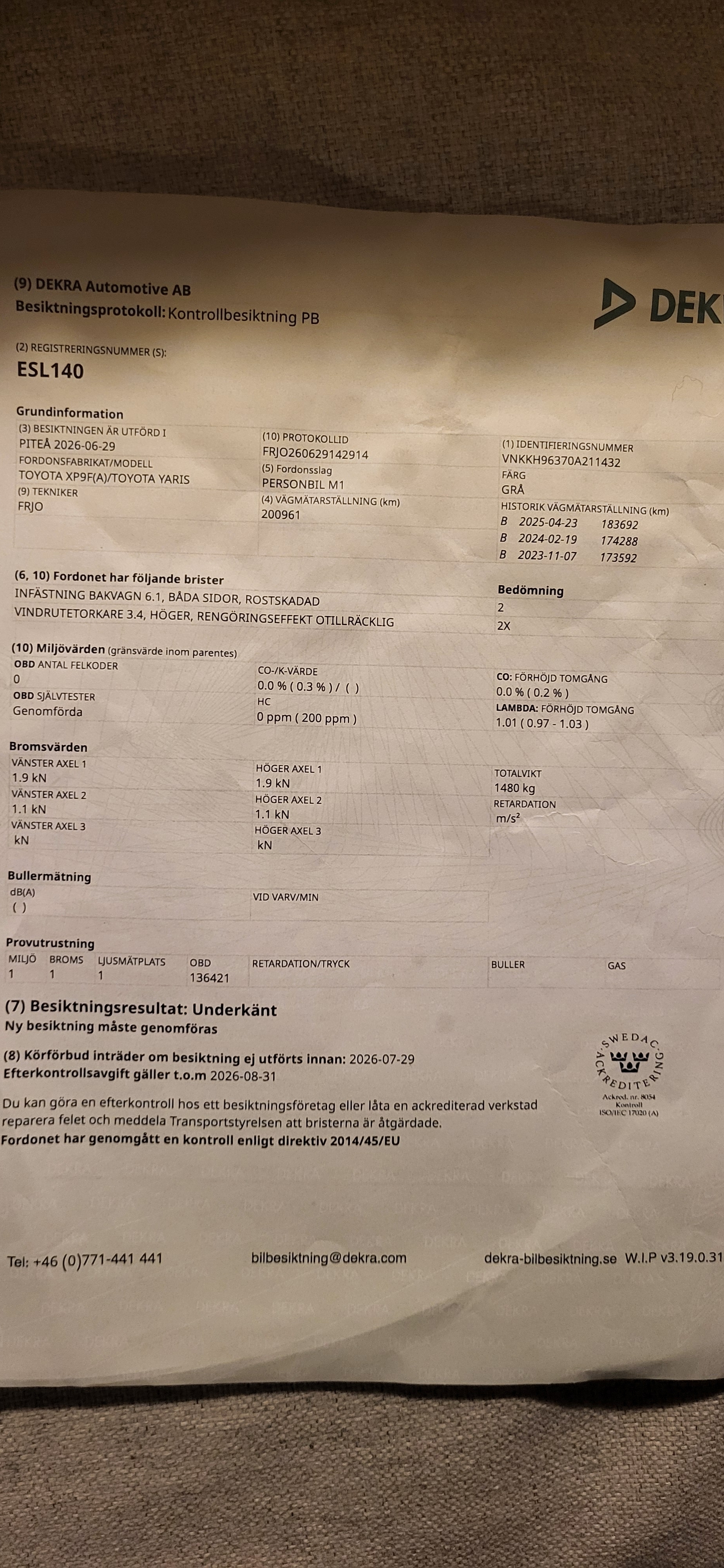 Toyota Yaris 2011, bild 8/8