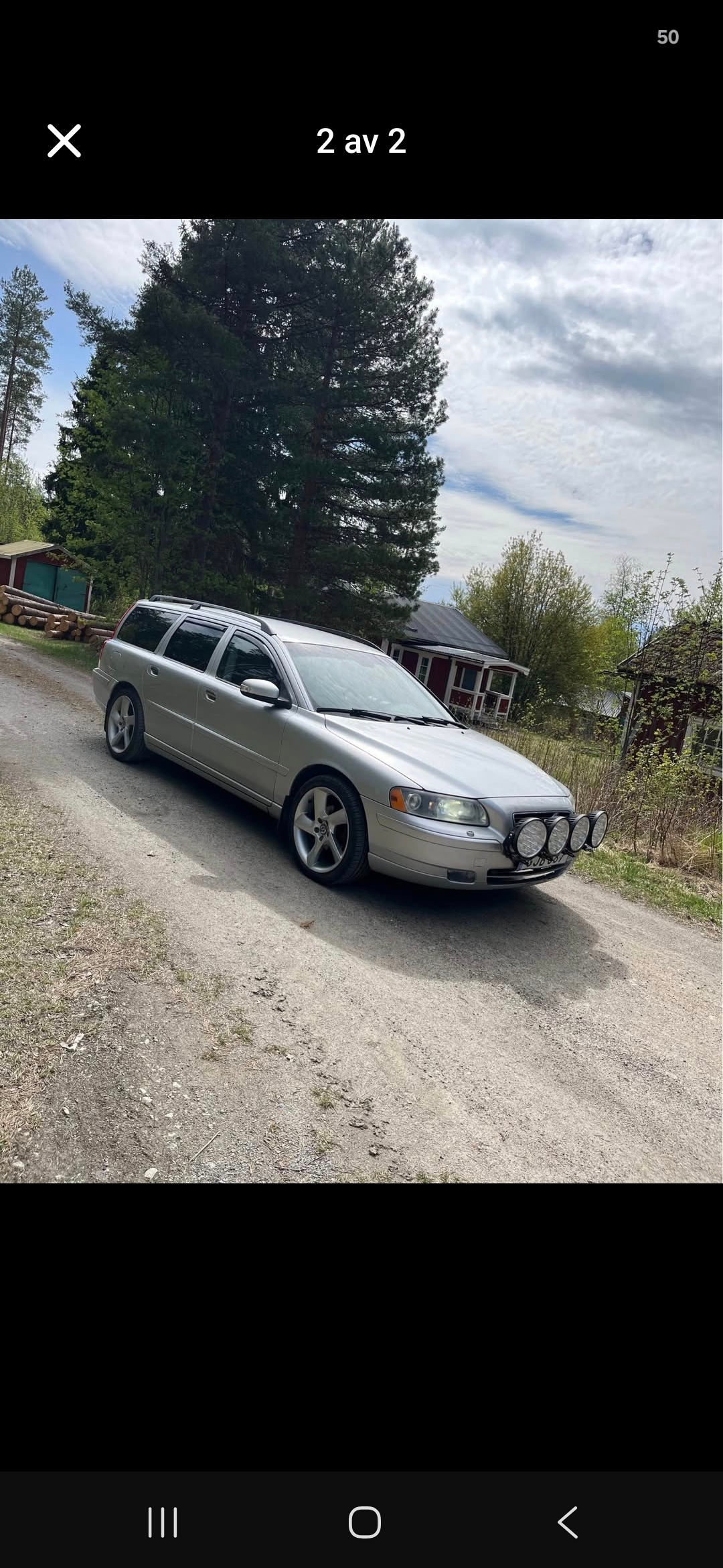Volvo V70 2.4D Manuell 2008, bild 2/3