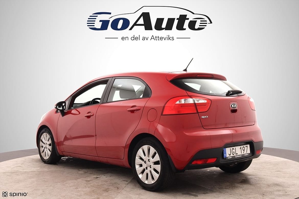 Kia Rio 5-dörrar 1.2 CVVT Manuell 84hk 2014, bild 5/10