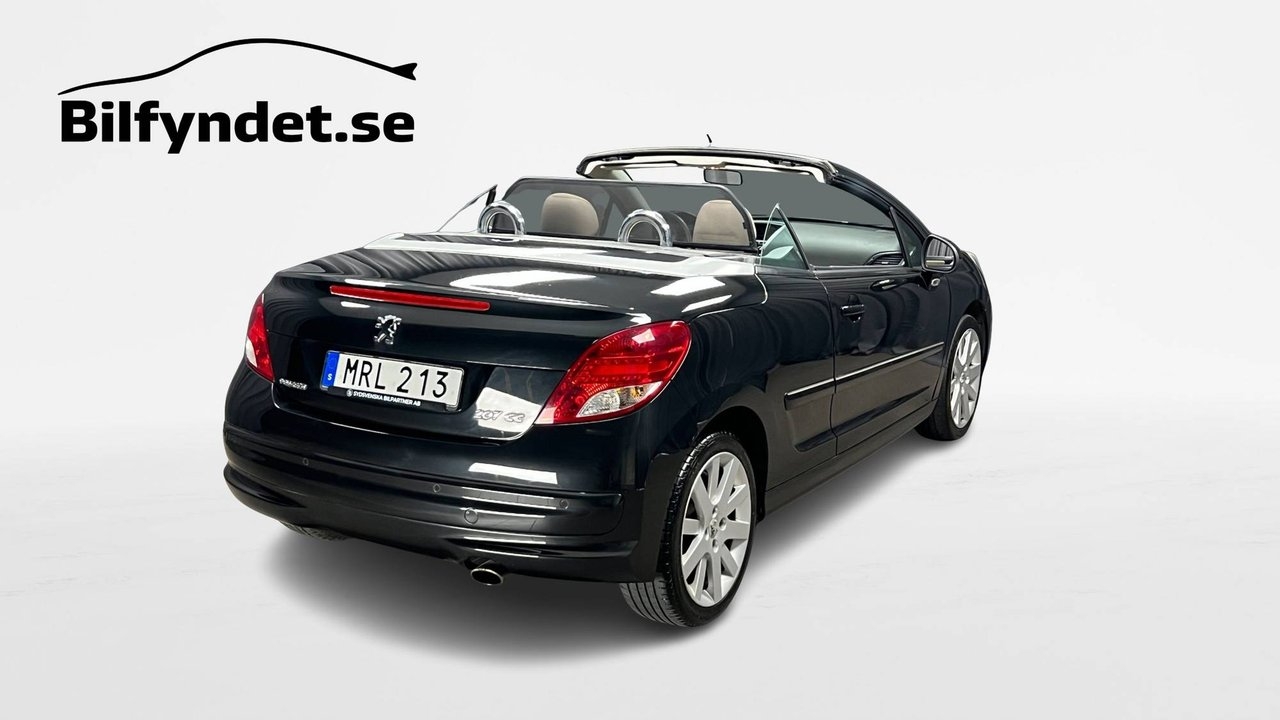 Peugeot 207 CC 1.6 VTi Manuell Euro 5 2011, bild 5/10