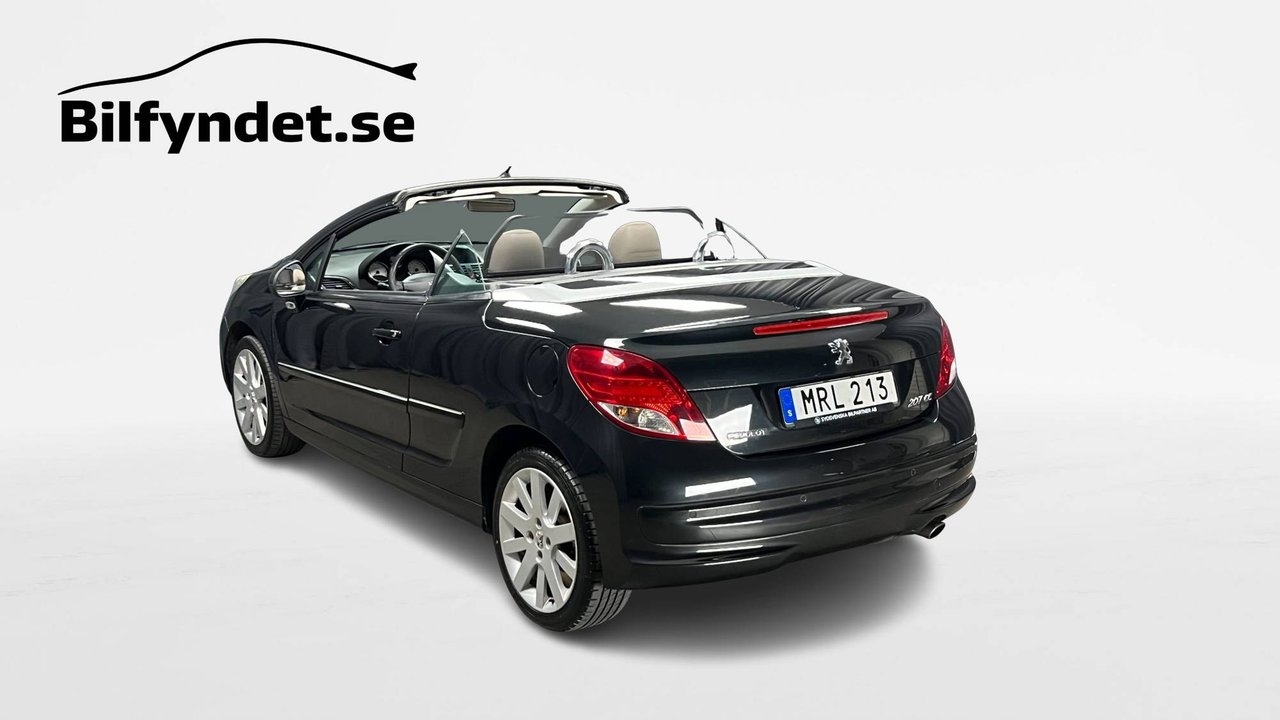 Peugeot 207 CC 1.6 VTi Manuell Euro 5 2011, bild 4/10