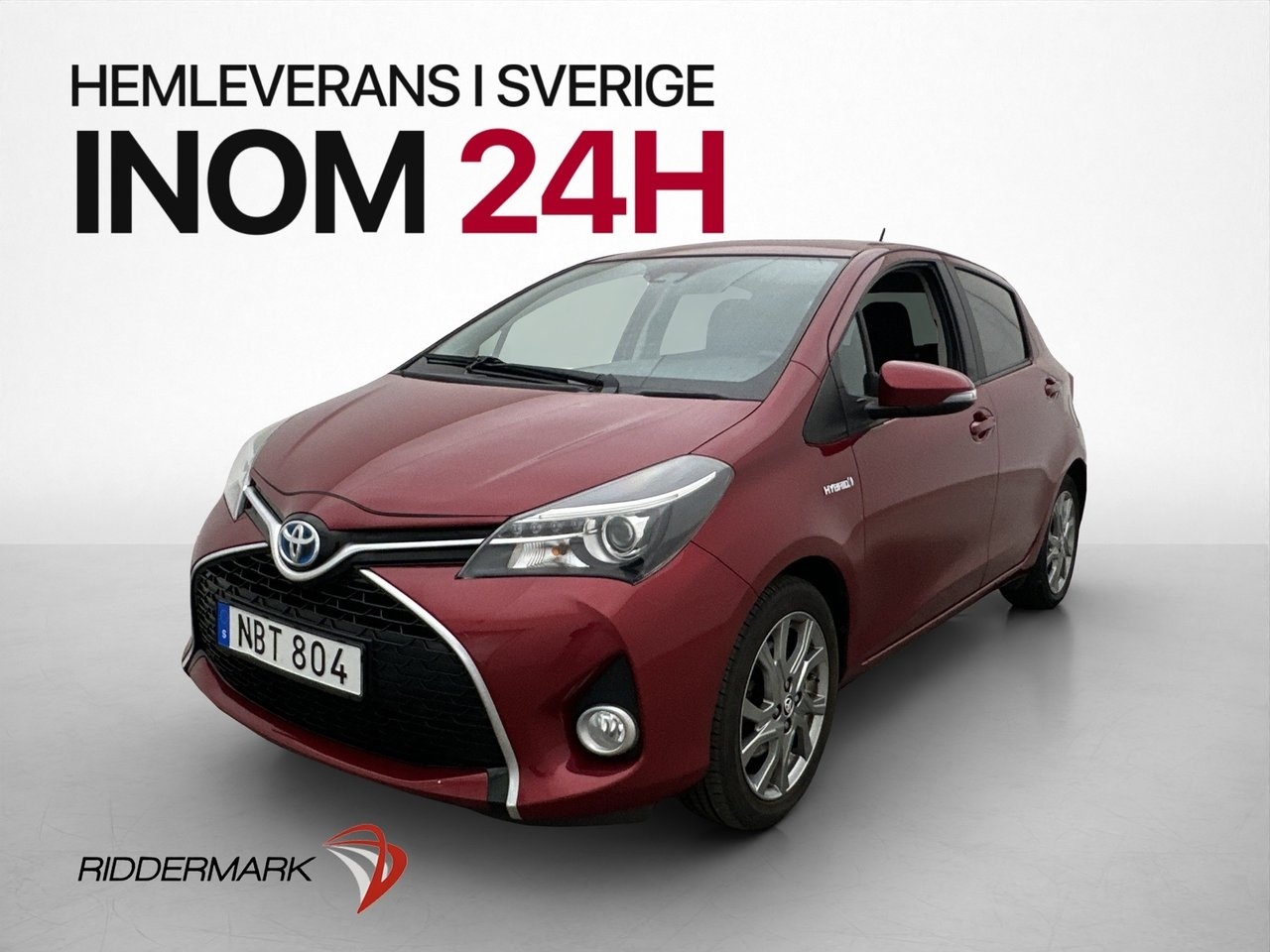 Toyota Yaris Hybrid 101hk 2017, bild 3/10