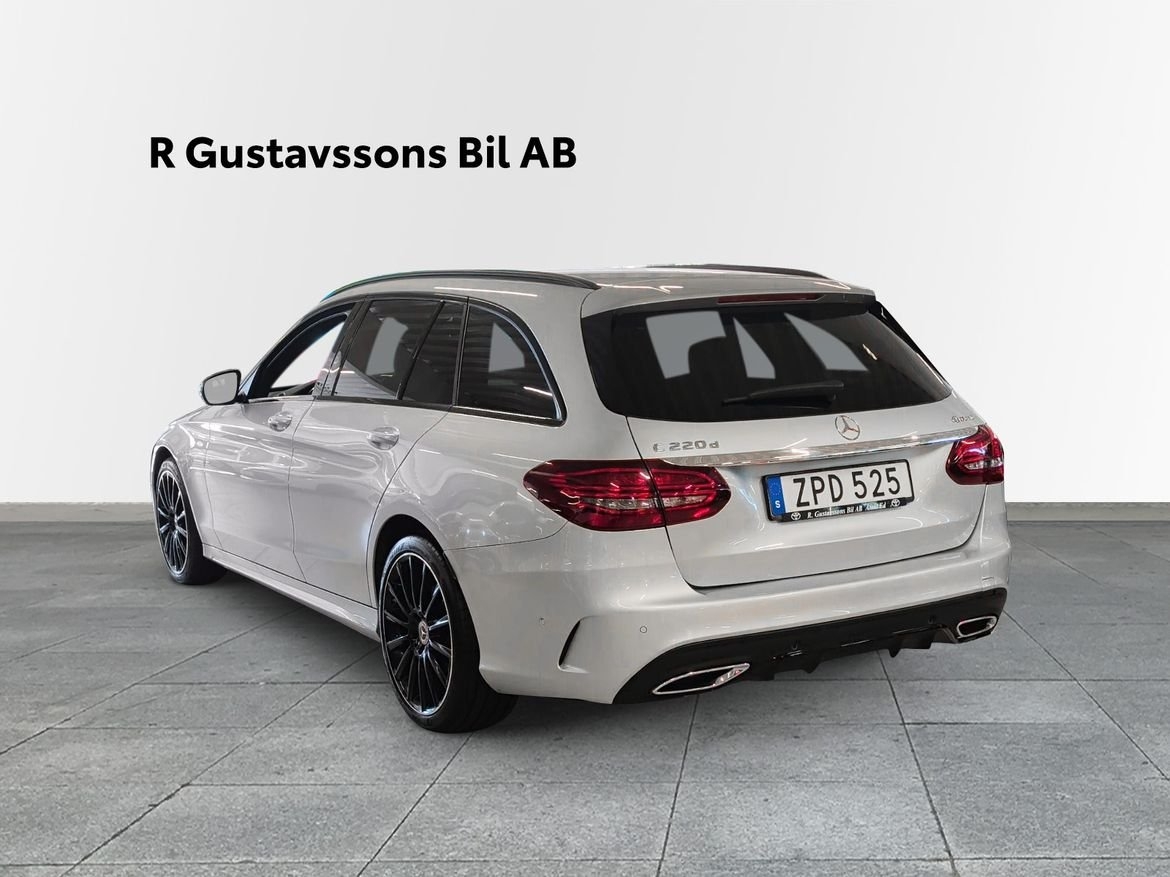 Mercedes-Benz C 220 AMG Line, Dragkrok 2021, photo 2/10