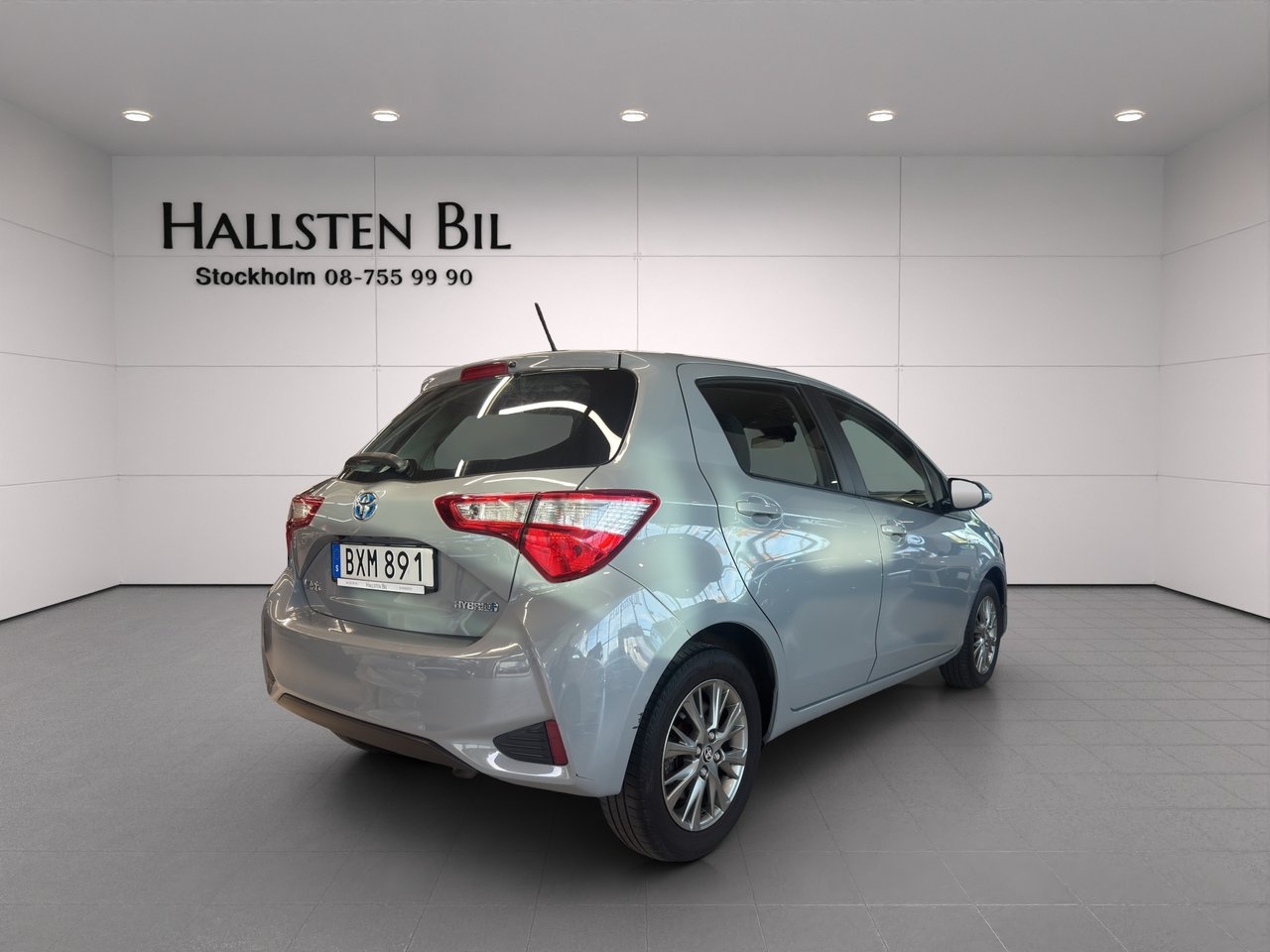 Toyota Yaris Hybrid e-CVT Aut Active 2018, bild 6/10
