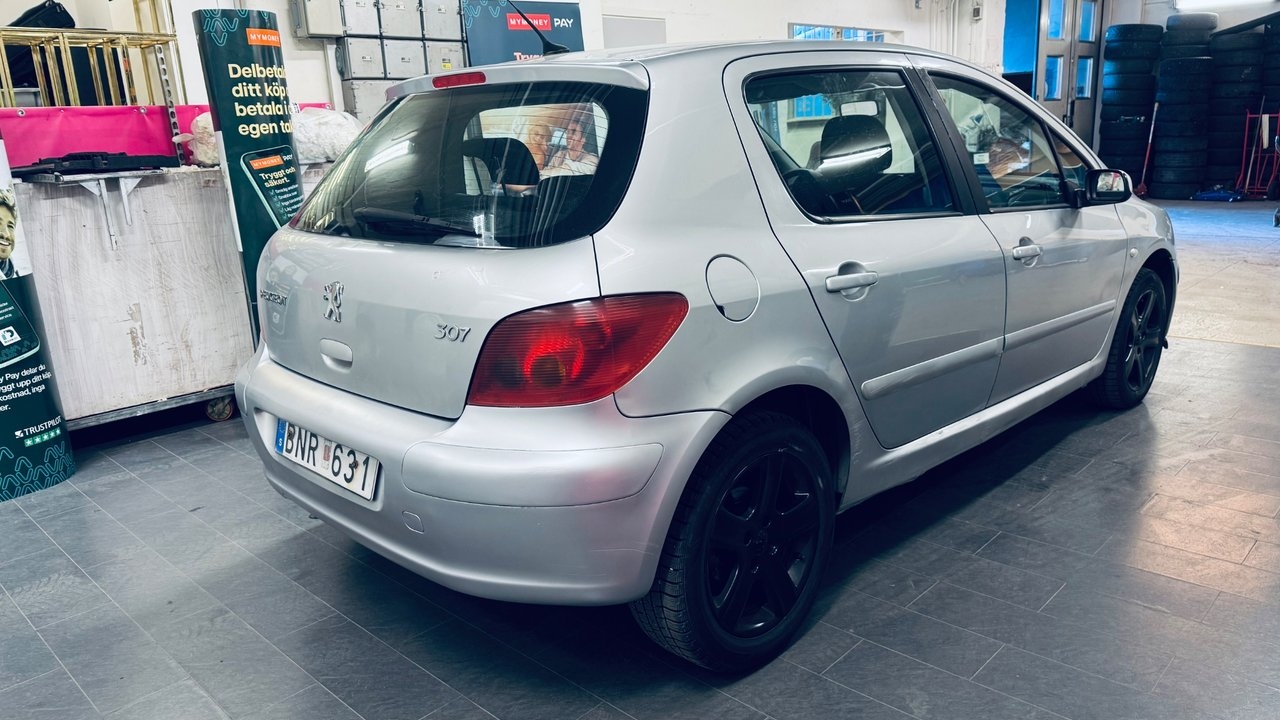 Peugeot 307 5-dörrar 1.6 XS Euro 3 2003, kuva 4/10
