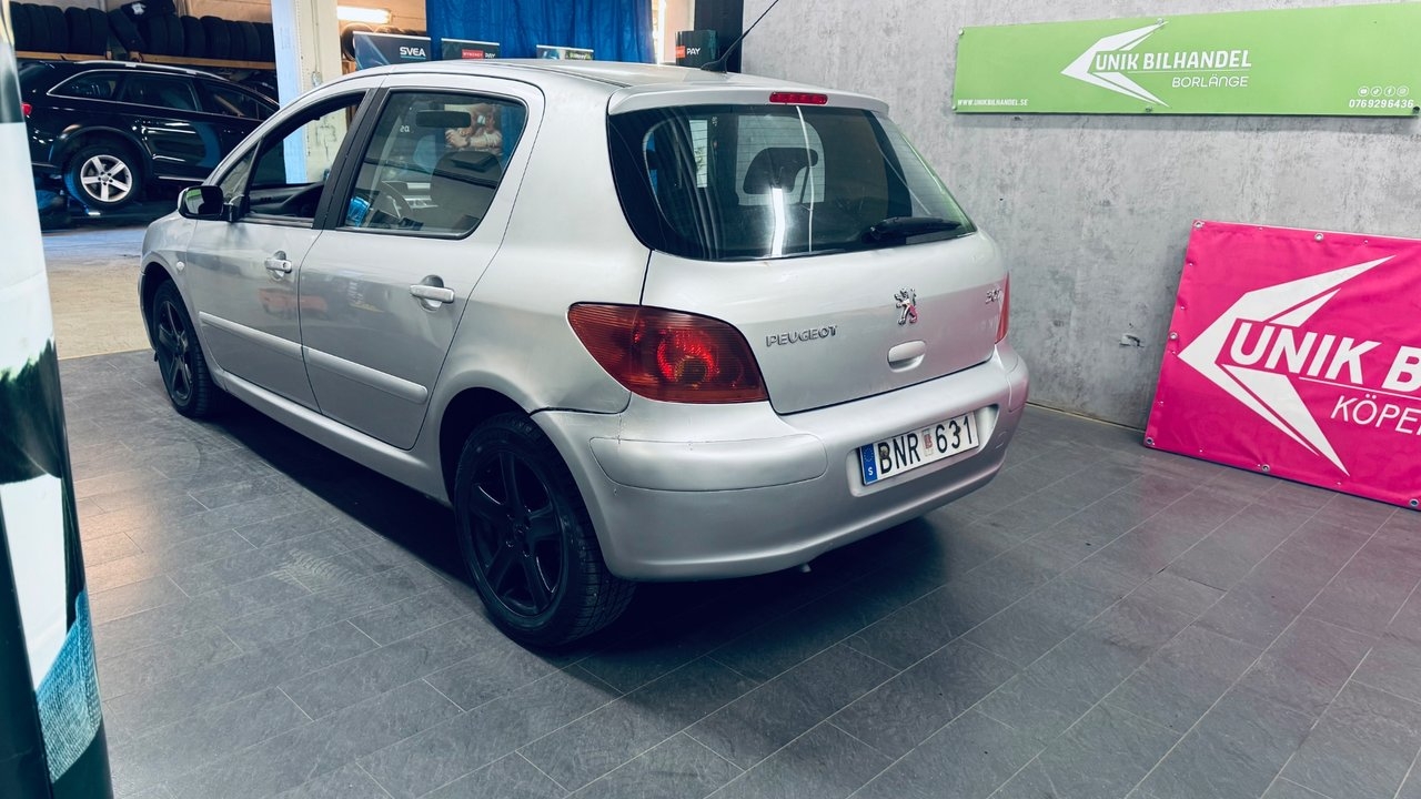 Peugeot 307 5-dörrar 1.6 XS Euro 3 2003, kuva 5/10