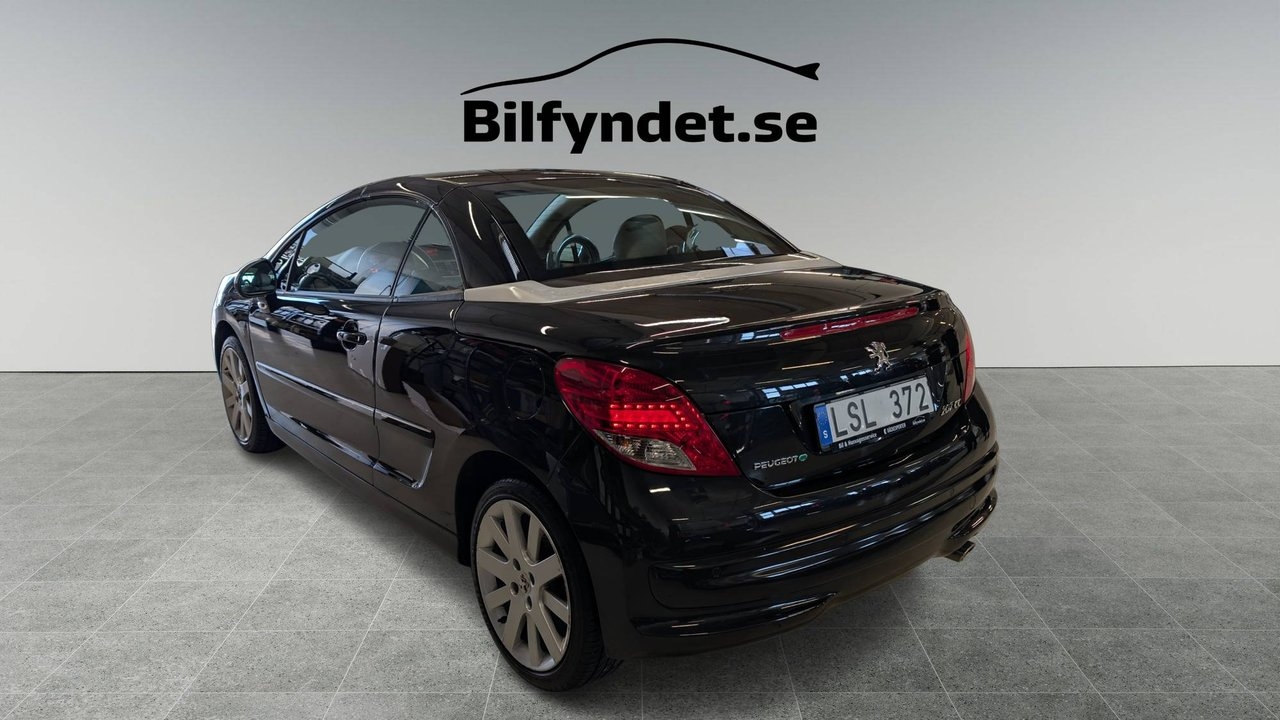 Peugeot 207 CC 1.6 VTi 1 brukare endast 2011, bild 6/8