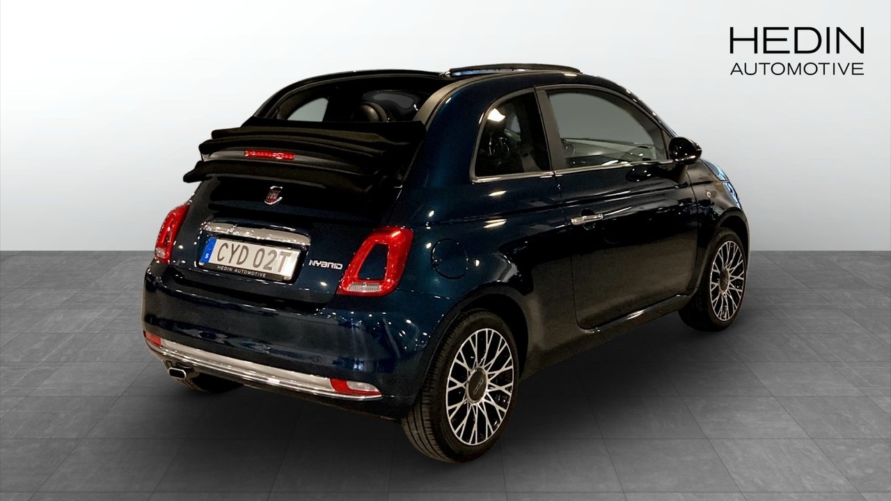 Fiat 500C Hybrid Manual 70hp CAB 2023, bild 2/9