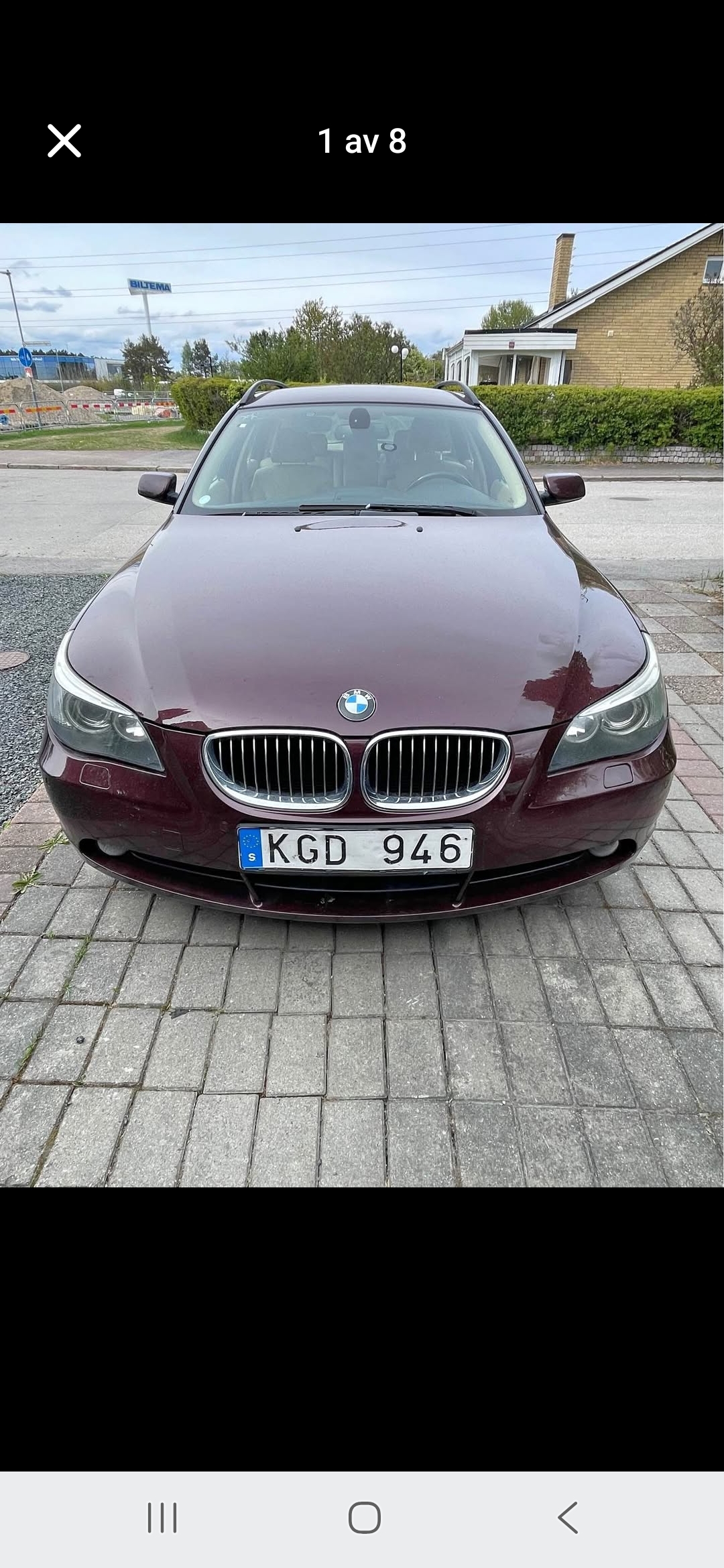 BMW 523 i Touring Automatisk 2007, bild 2/8