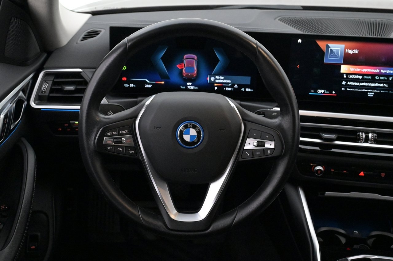 BMW i4 eDrive40 Gran Coupe 2024, bild 7/10