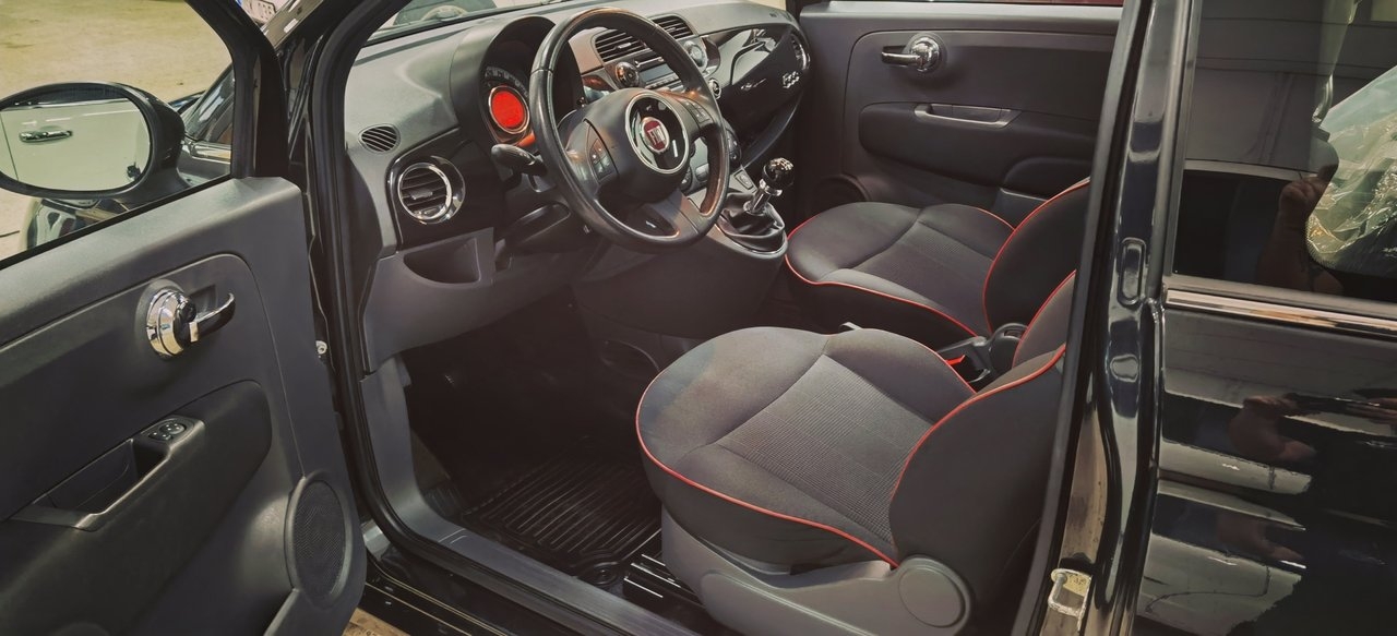 Fiat 500 1.2 8V Lounge Euro 6 2014, bild 7/10