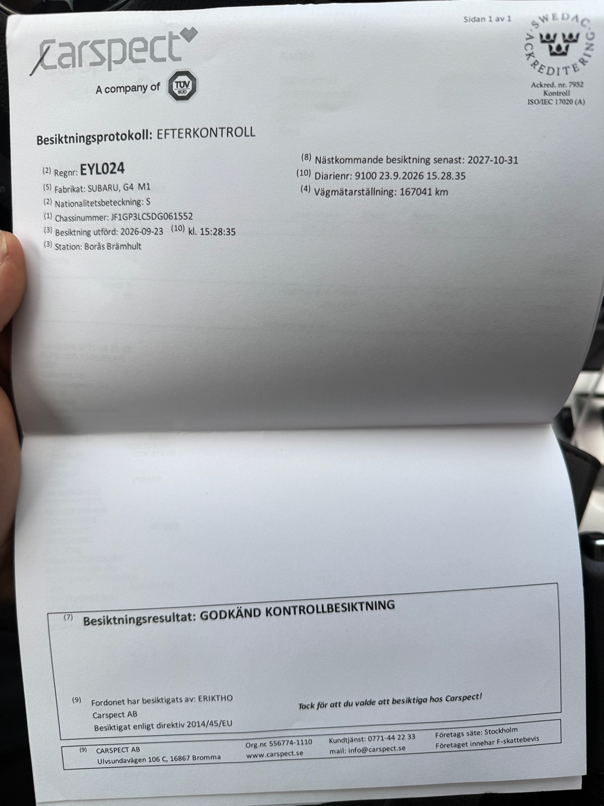 Subaru Impreza 1.6 4WD Lineartronic 2013, kuva 7/7