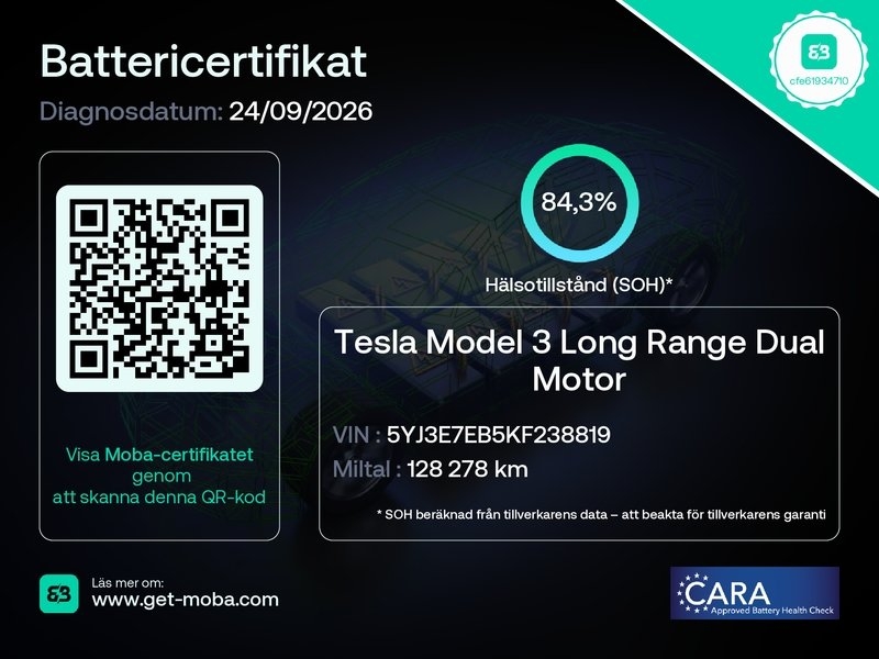 Tesla Model 3 Long Range AWD 2019, kuva 2/10