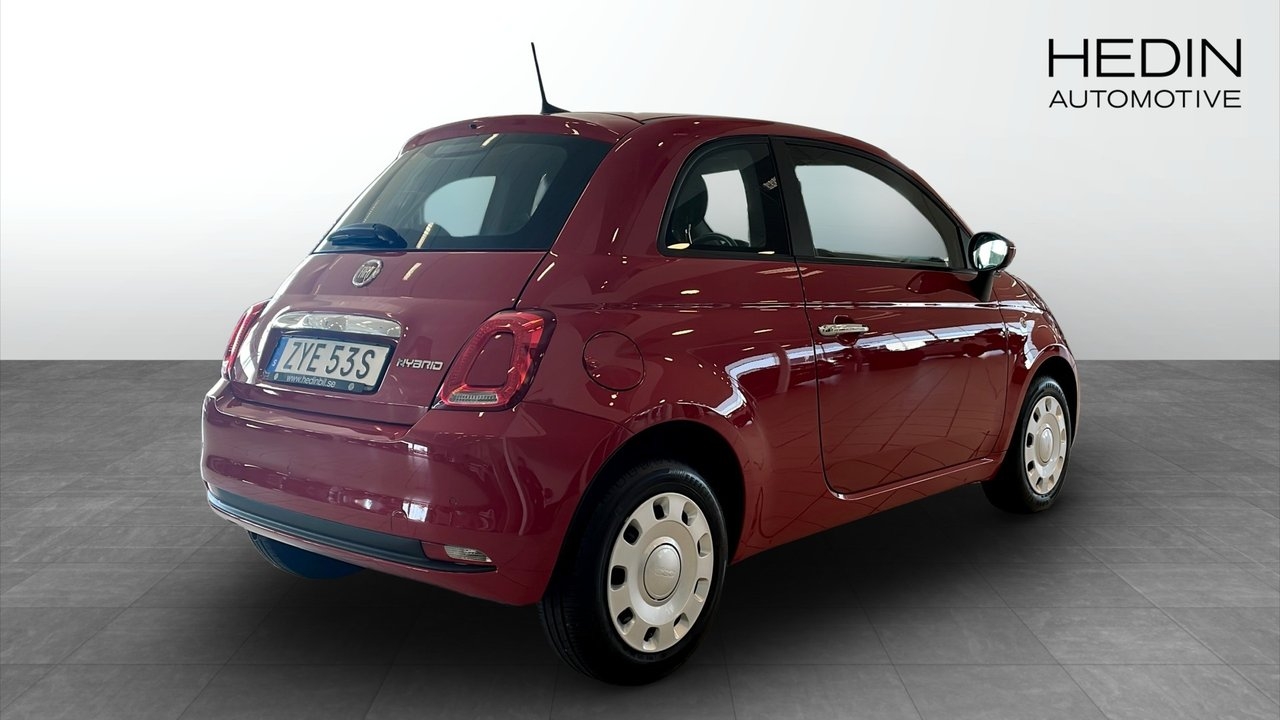 Fiat 500 HEV CULT 70hk Hybrid 2022, bild 2/10