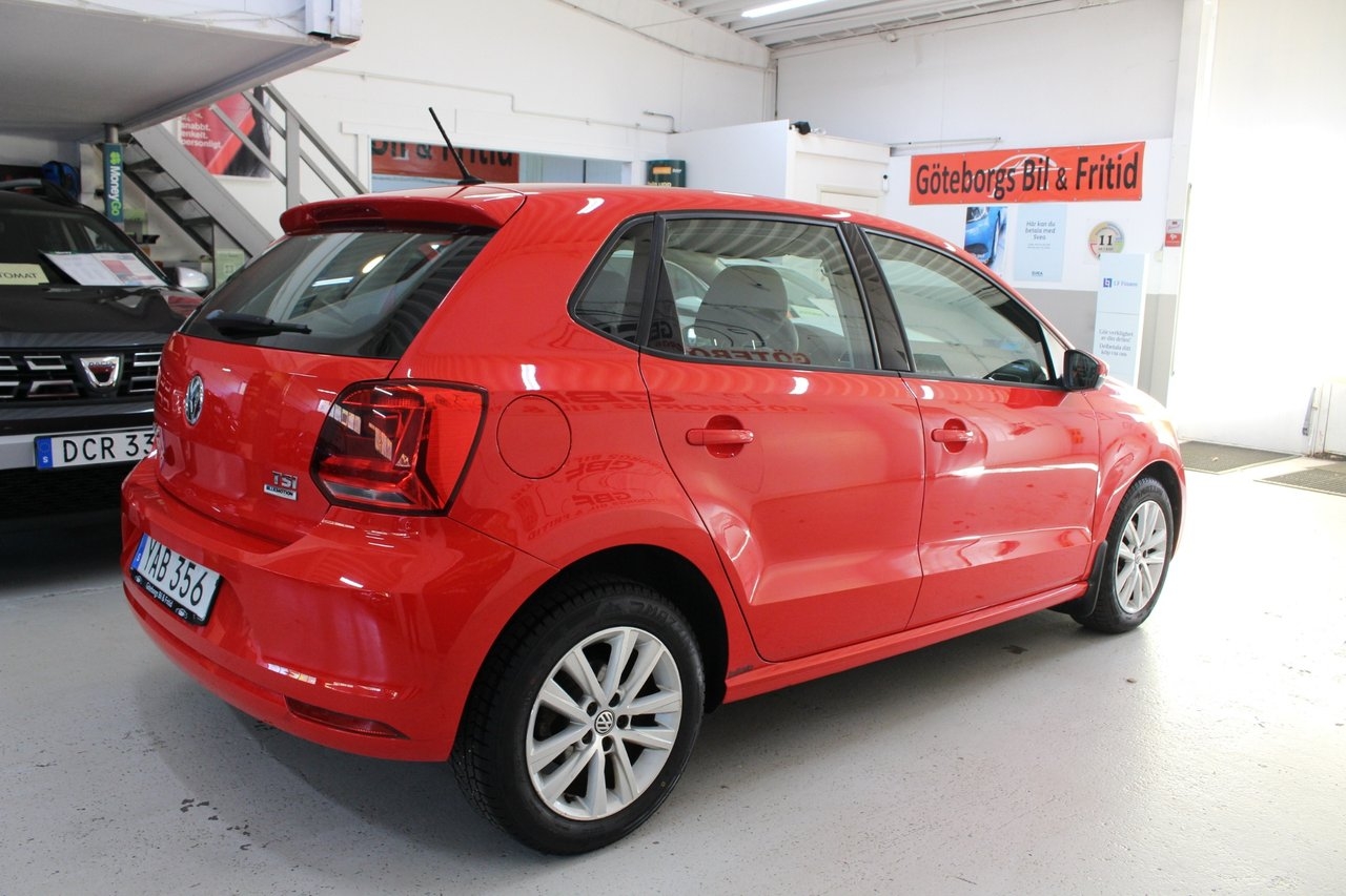 Volkswagen Polo 5-dörrar 1.2 TSI 2016, bild 6/10