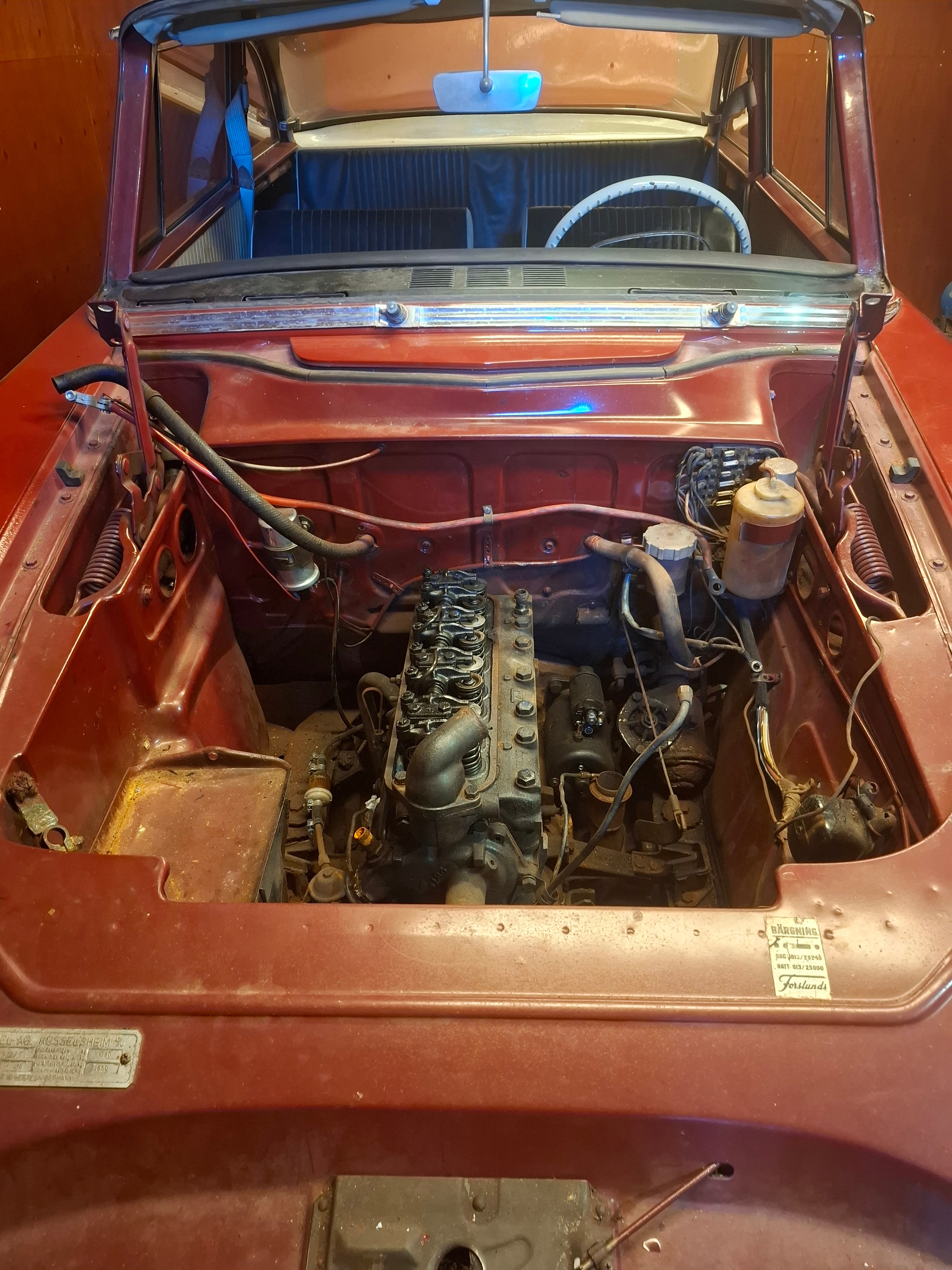 Opel Rekord Coupé 1.7 Manuell 1962, bild 2/4