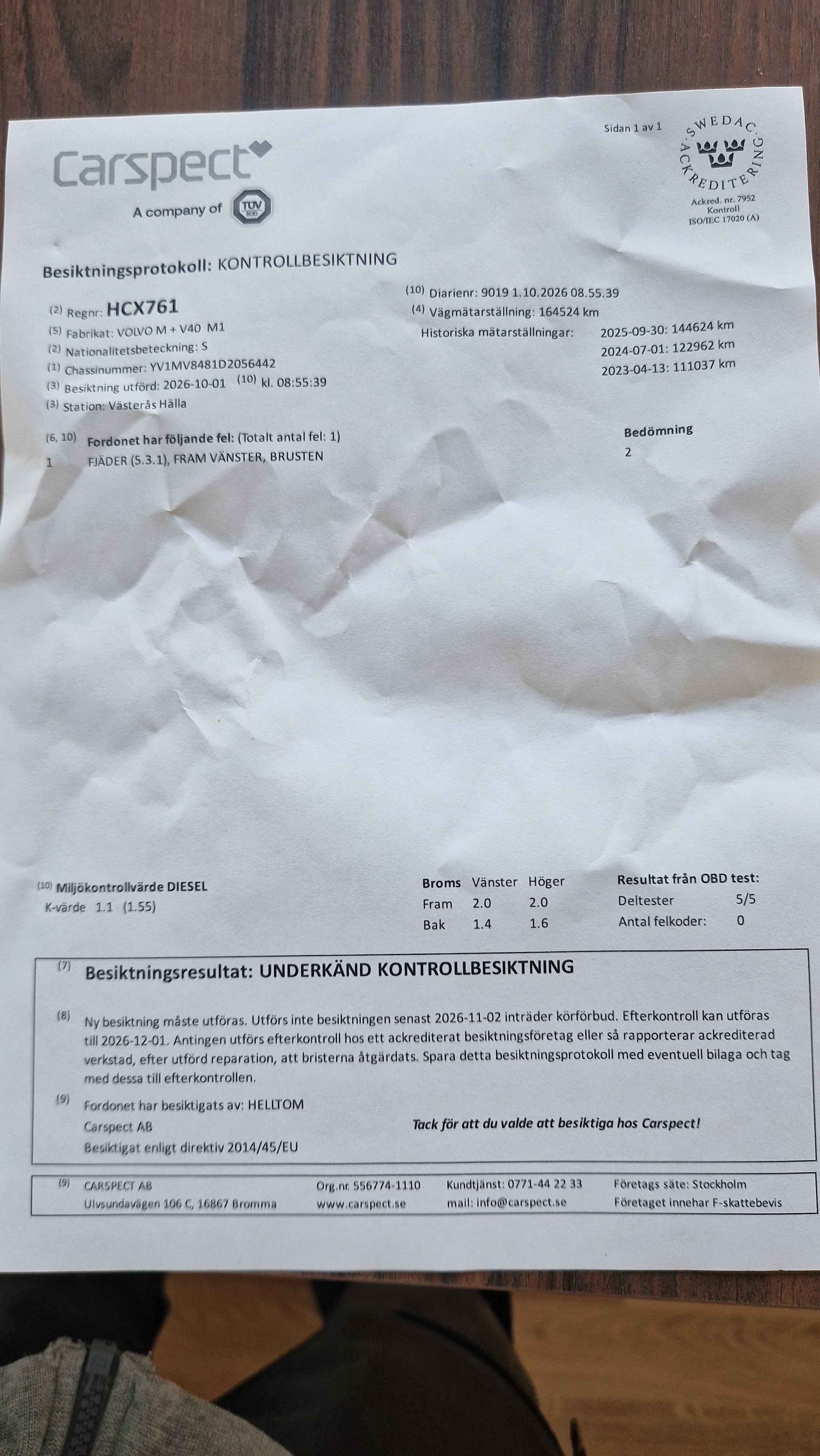 Volvo V40 D2 Manuell 2013, bild 3/4