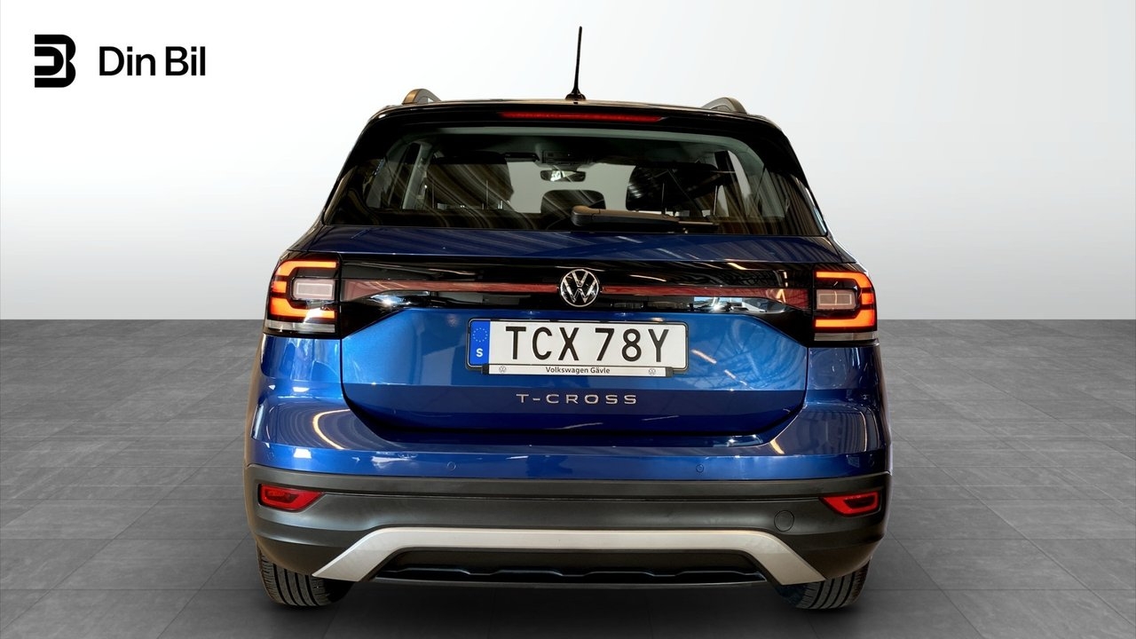 Volkswagen T-Cross 1.0 TSi 95HK 2023, bild 5/10