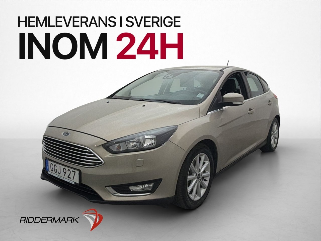 Ford Focus 1.0 EcoBoost 125hk 2018, bild 3/10