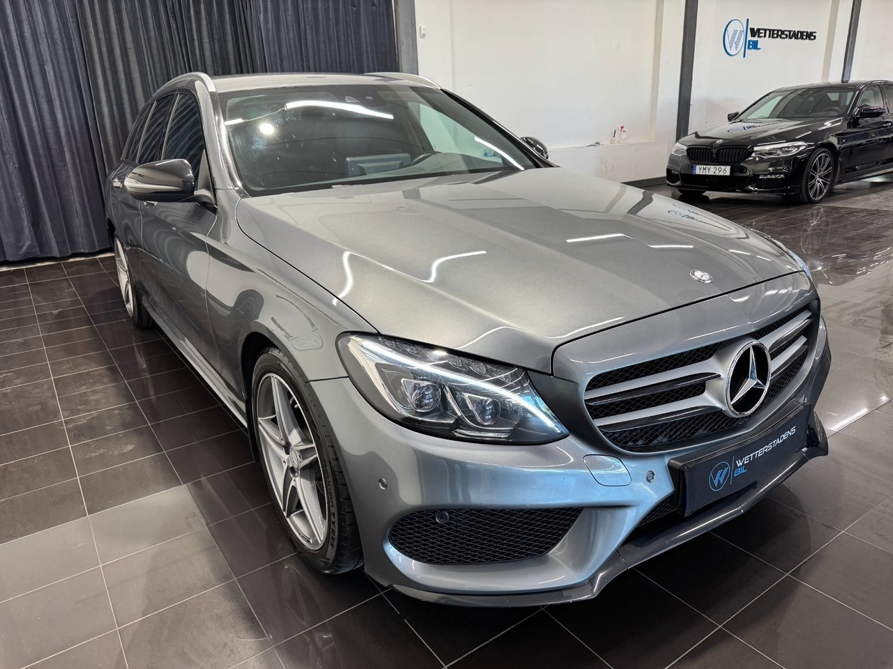 Mercedes-Benz C 220 T d AMG Line 2017, bild 4/10