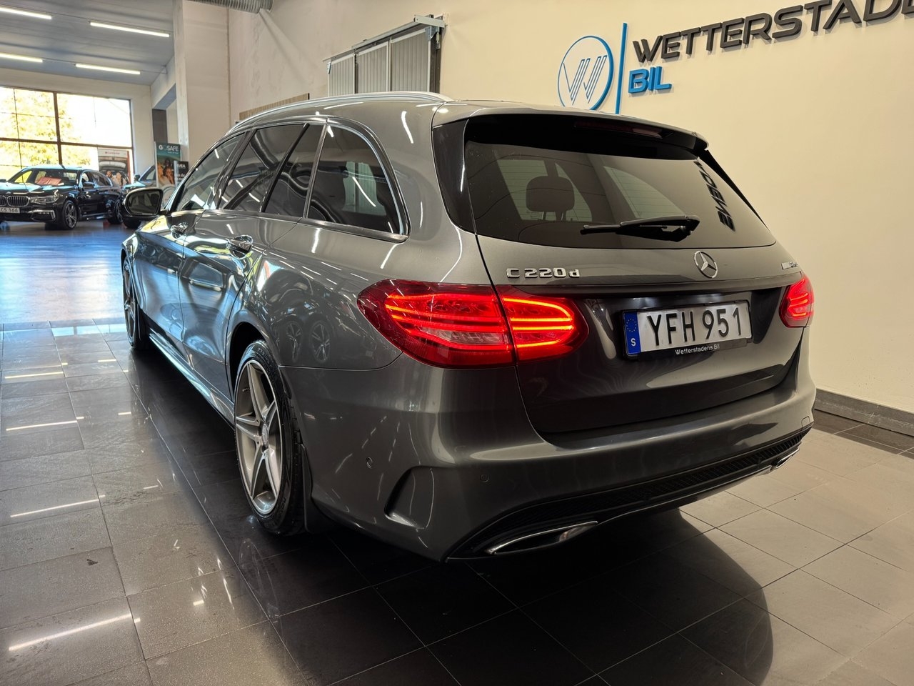 Mercedes-Benz C 220 T d AMG Line 2017, bild 7/10