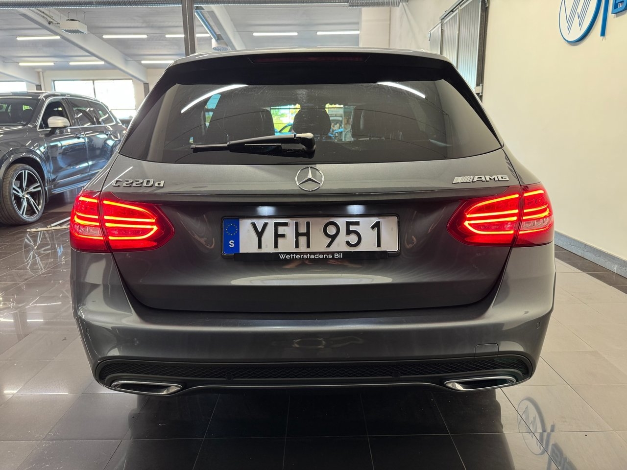 Mercedes-Benz C 220 T d AMG Line 2017, bild 6/10