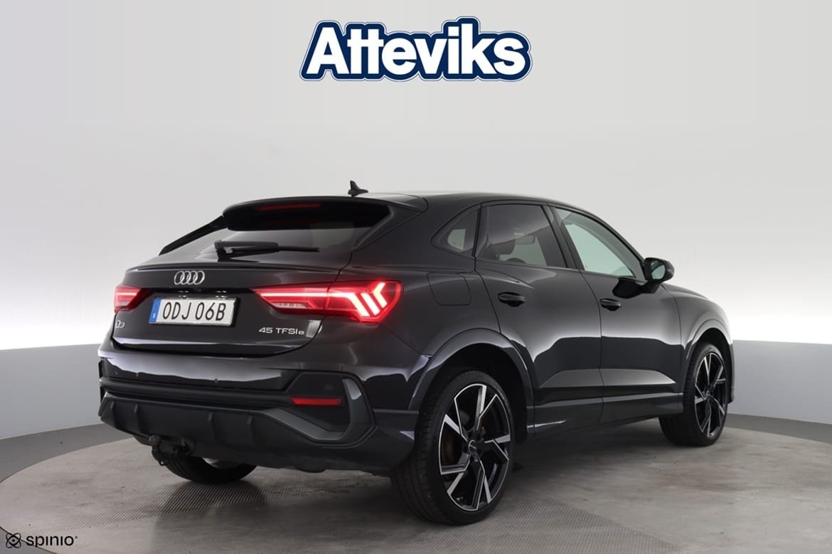 Audi Q3 TFSI e 245hk S Tronic SvartOptik 2024, bild 3/10