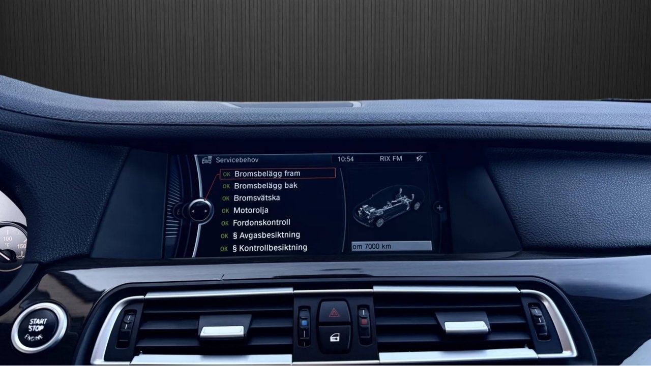 BMW 730 D STEPTRONIC 245HK NYSERVAD 2011, bild 8/8