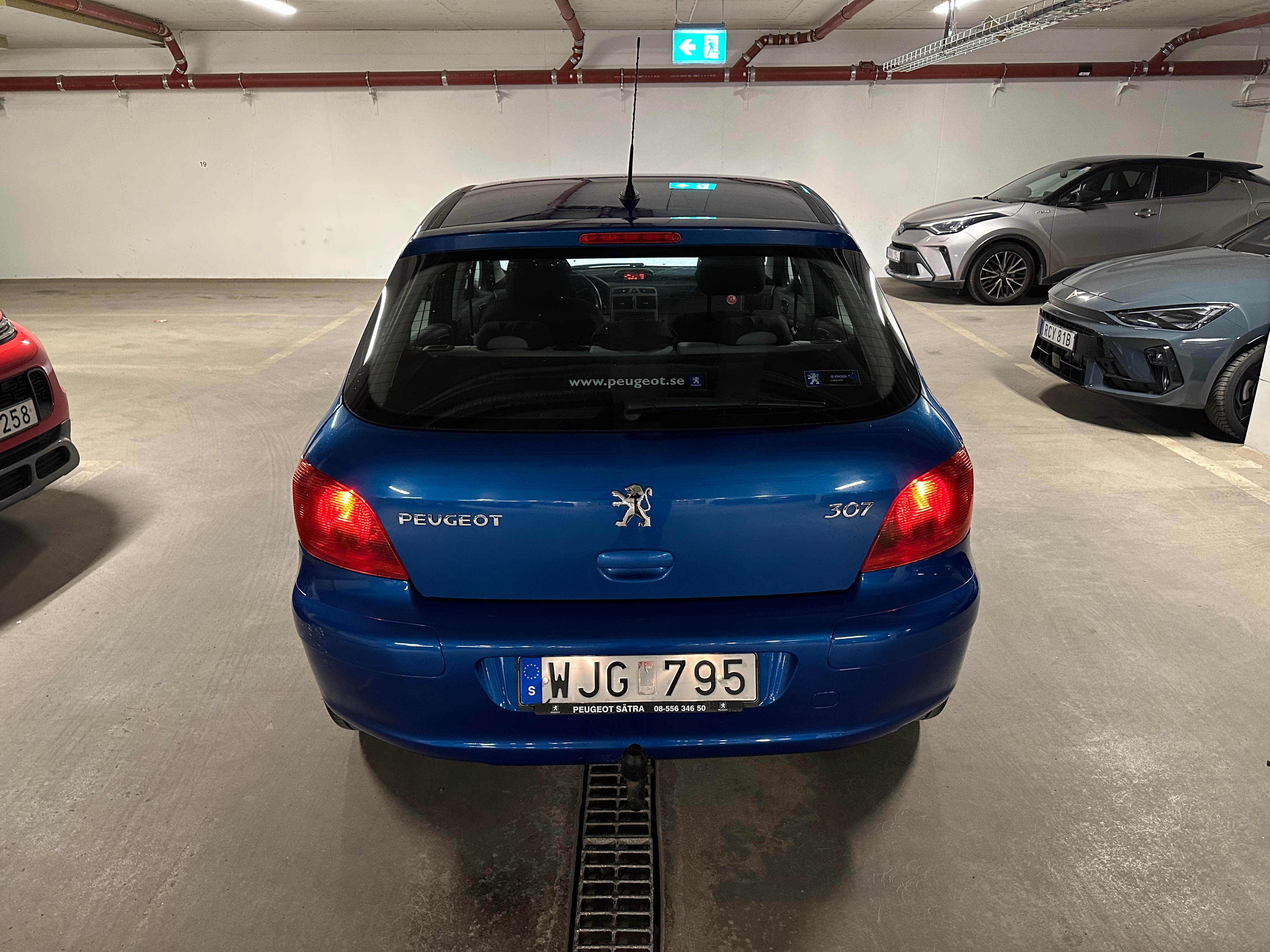 Peugeot 307 5-dörrar 1.6 Automatisk 2005, bild 5/8