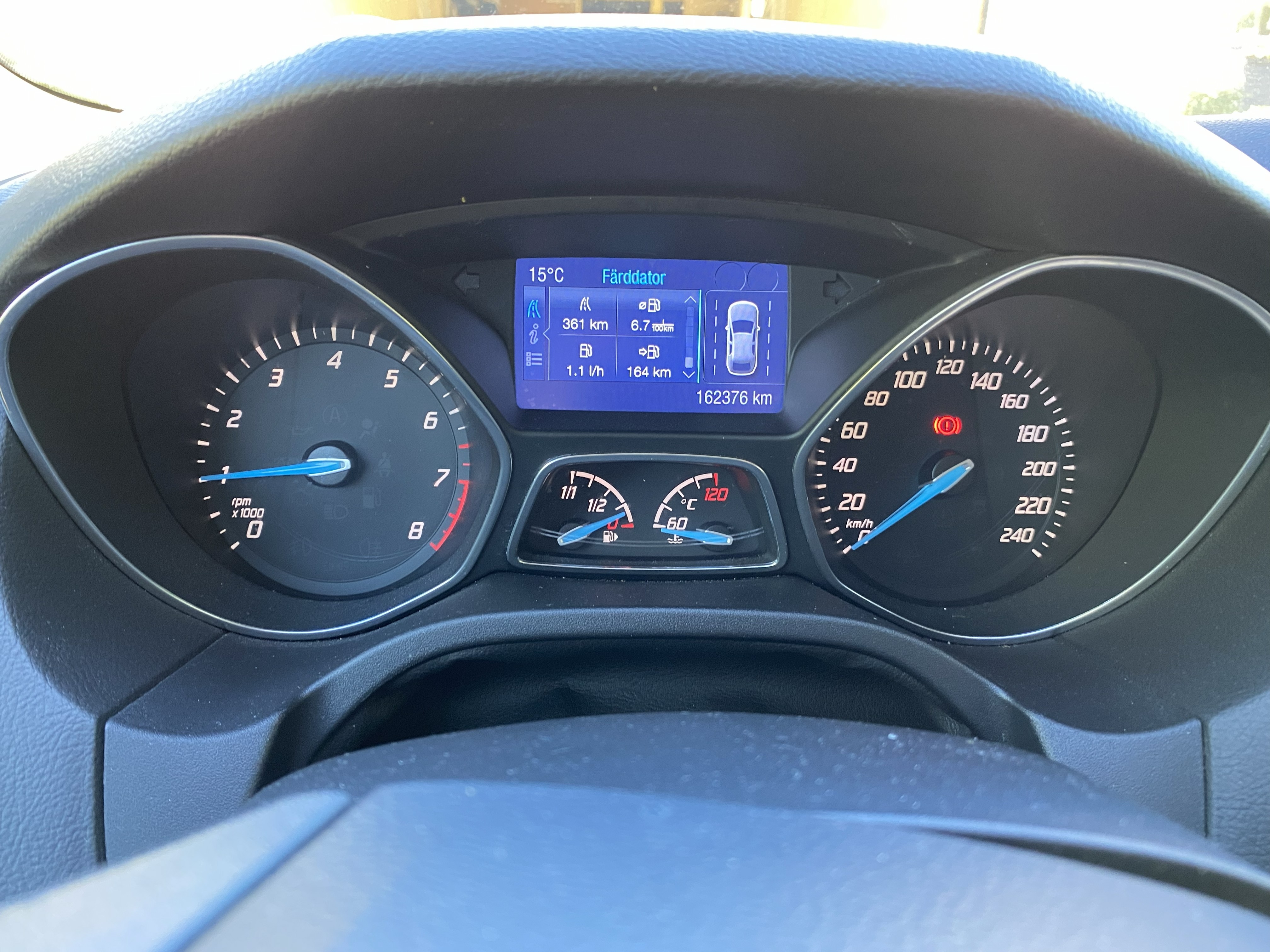 Ford Focus Kombi 1.6 EcoBoost Manuell 2014, kuva 6/7