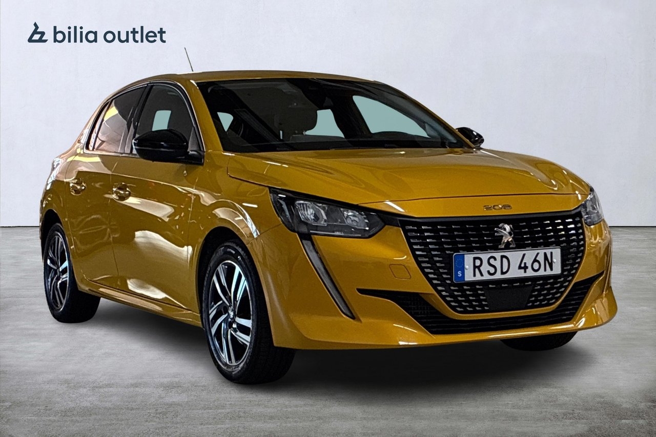 Peugeot 208 1.2 PureTech Allure 100hk 2022, bild 4/10