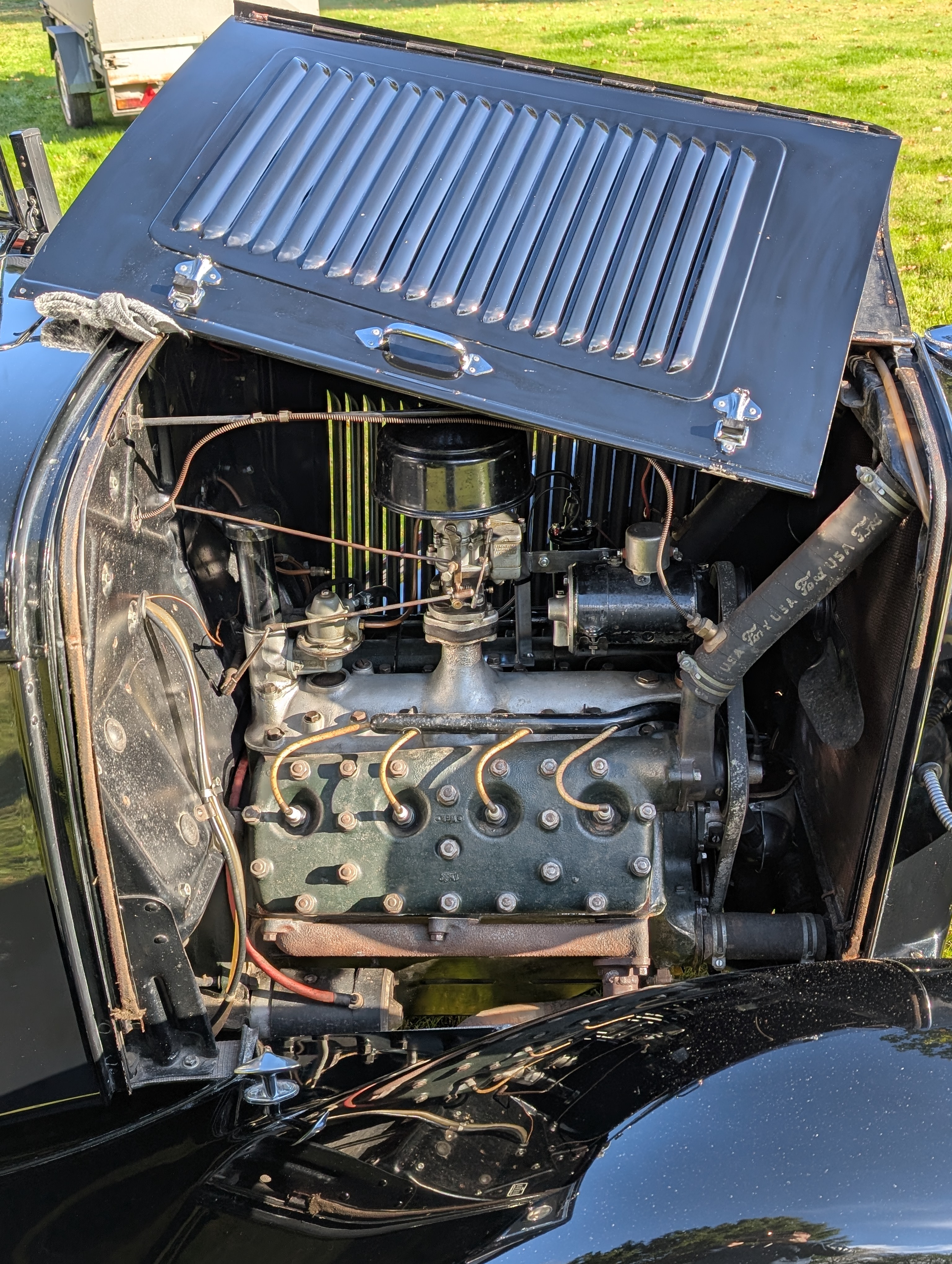 Ford Tudor Model 18 Sedan 3.6 V8 Manuell 1932, bild 5/10