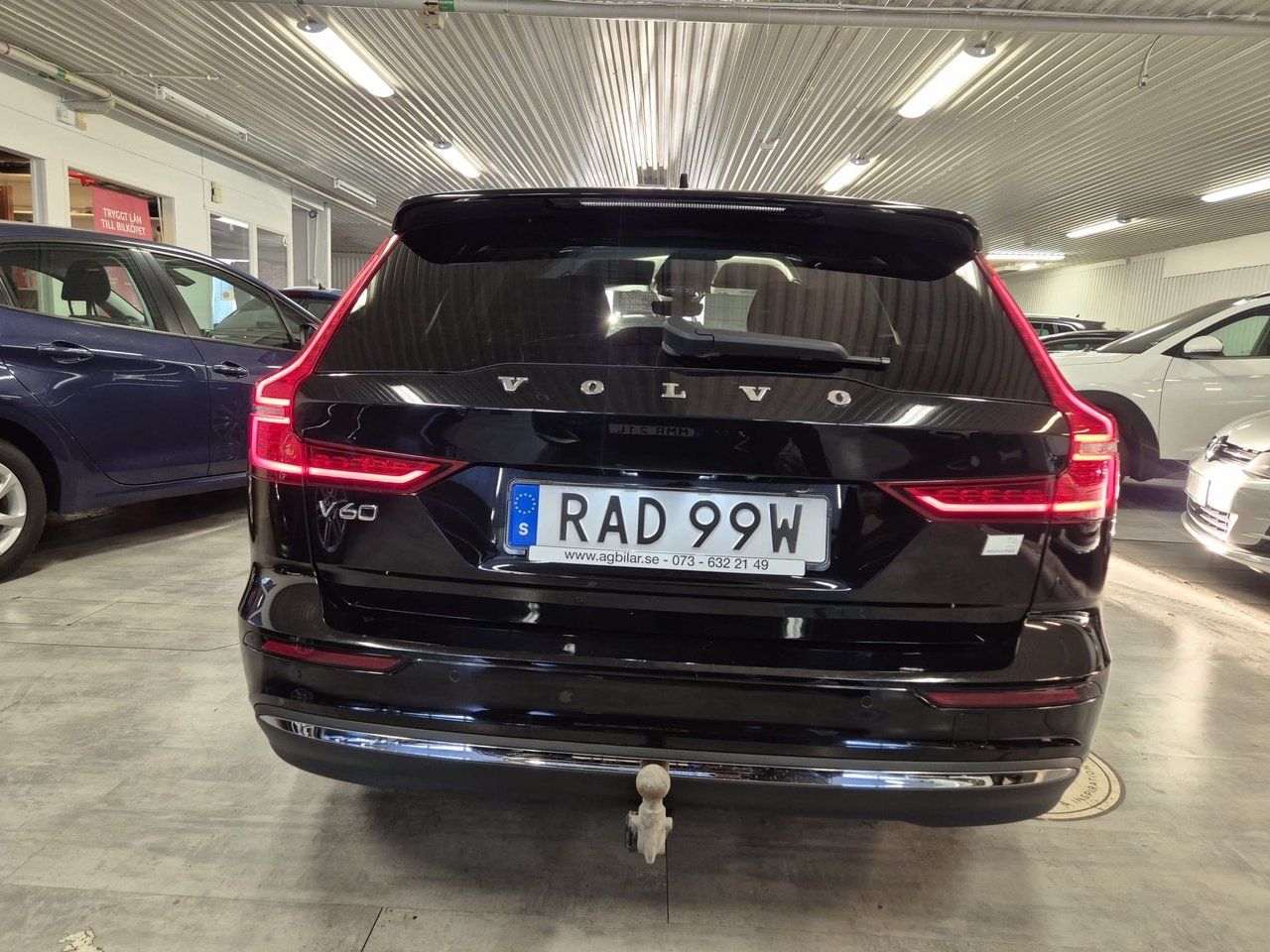 Volvo V60 Recharge T6 AWD Läder Drag 2023, bild 6/10