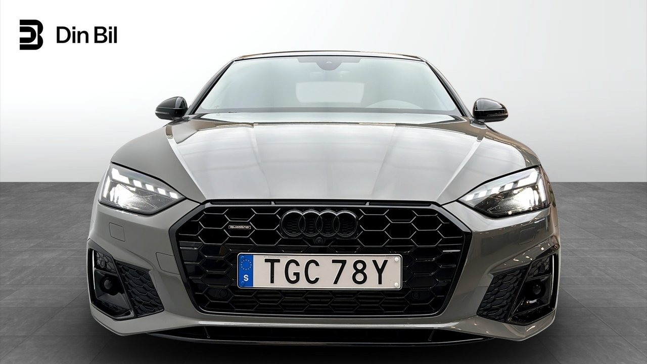 Audi A5 45 TFSI 265HK S-Line PANO Comp+ 2023, bild 4/10