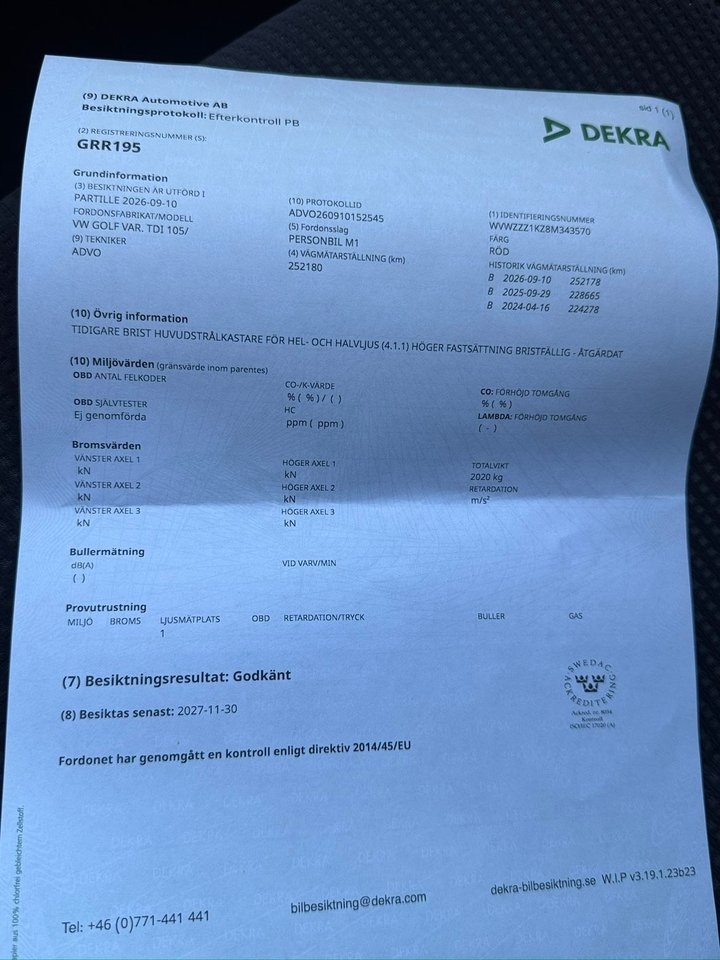 Volkswagen Golf 2008, bild 7/7