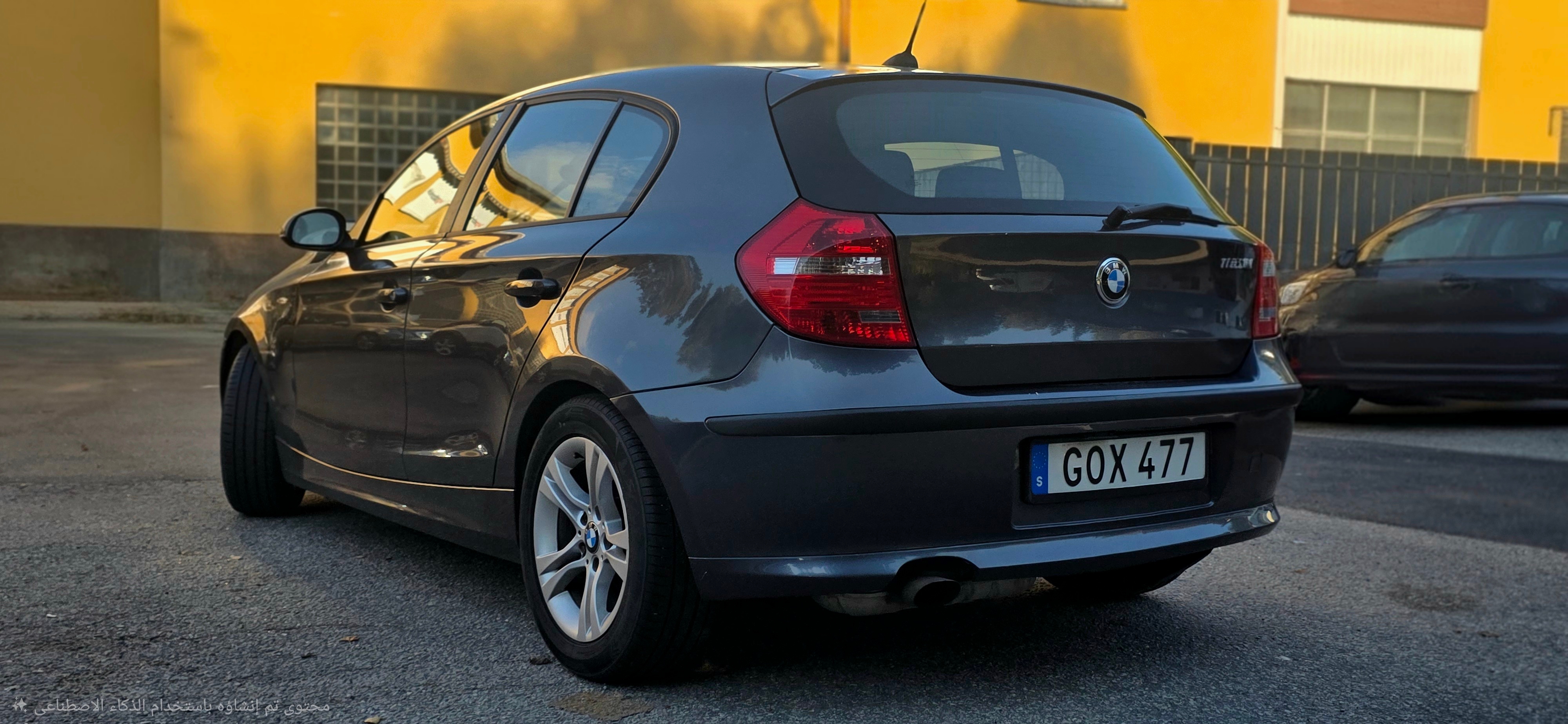 BMW 116 i 5-dörrars Manuell 2008, kuva 7/8
